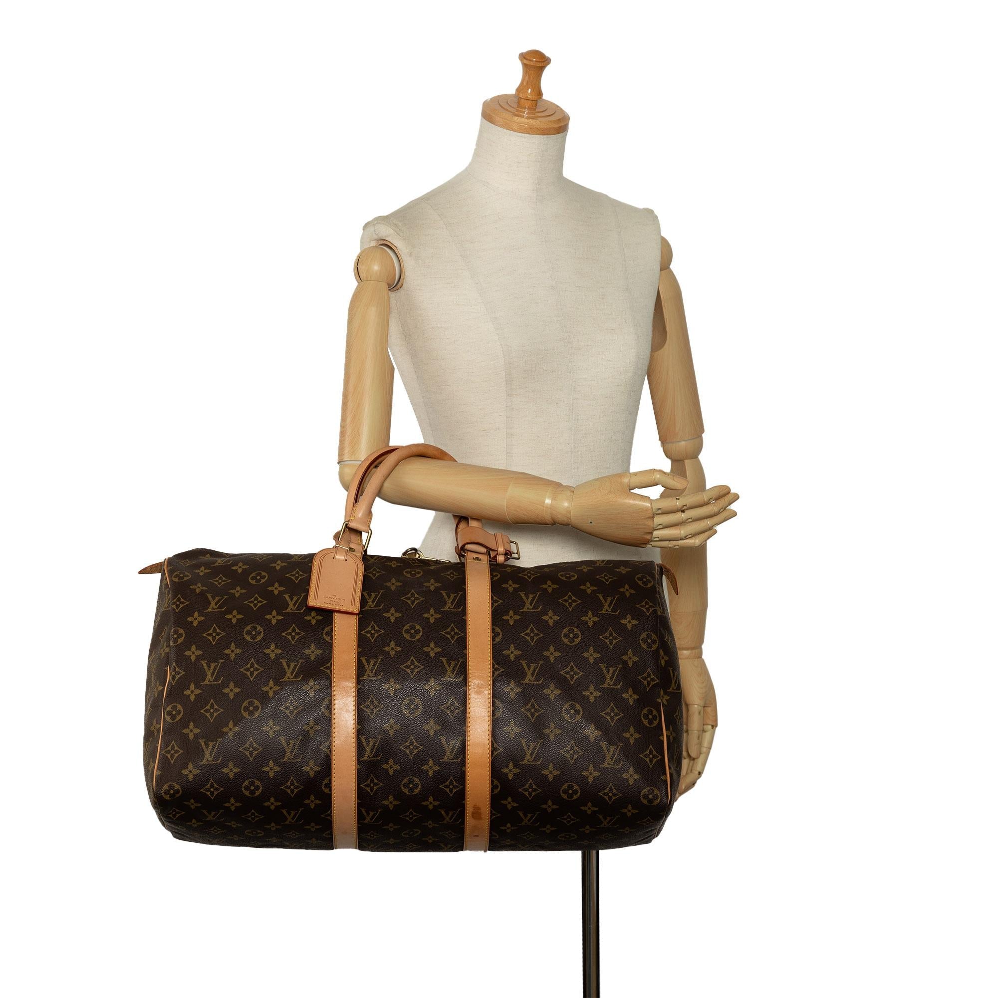 Louis Vuitton Monogram Keepall 50 (SHG-5jC72p)