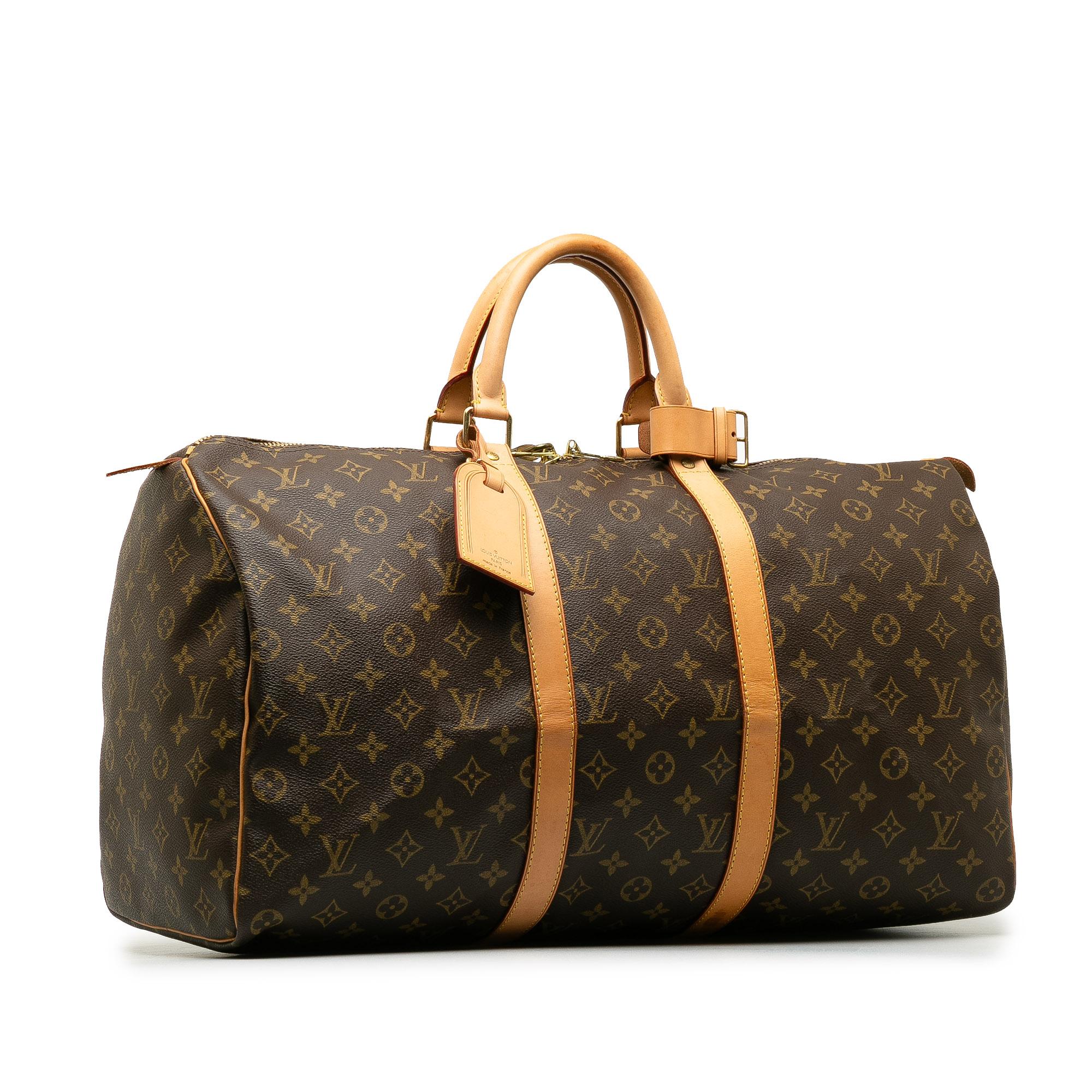 Louis Vuitton Monogram Keepall 50 (SHG-5jC72p)