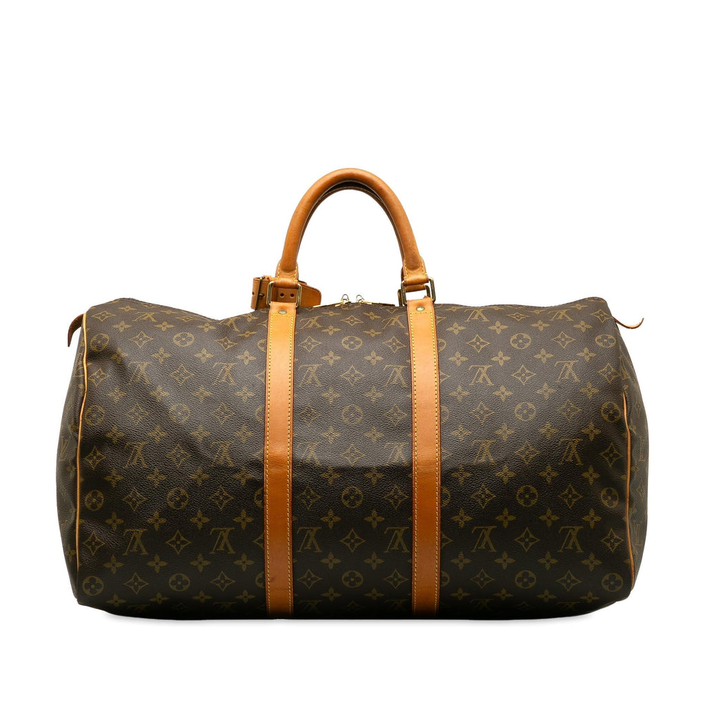 Louis Vuitton Monogram Keepall 50 (SHG-hMubge)