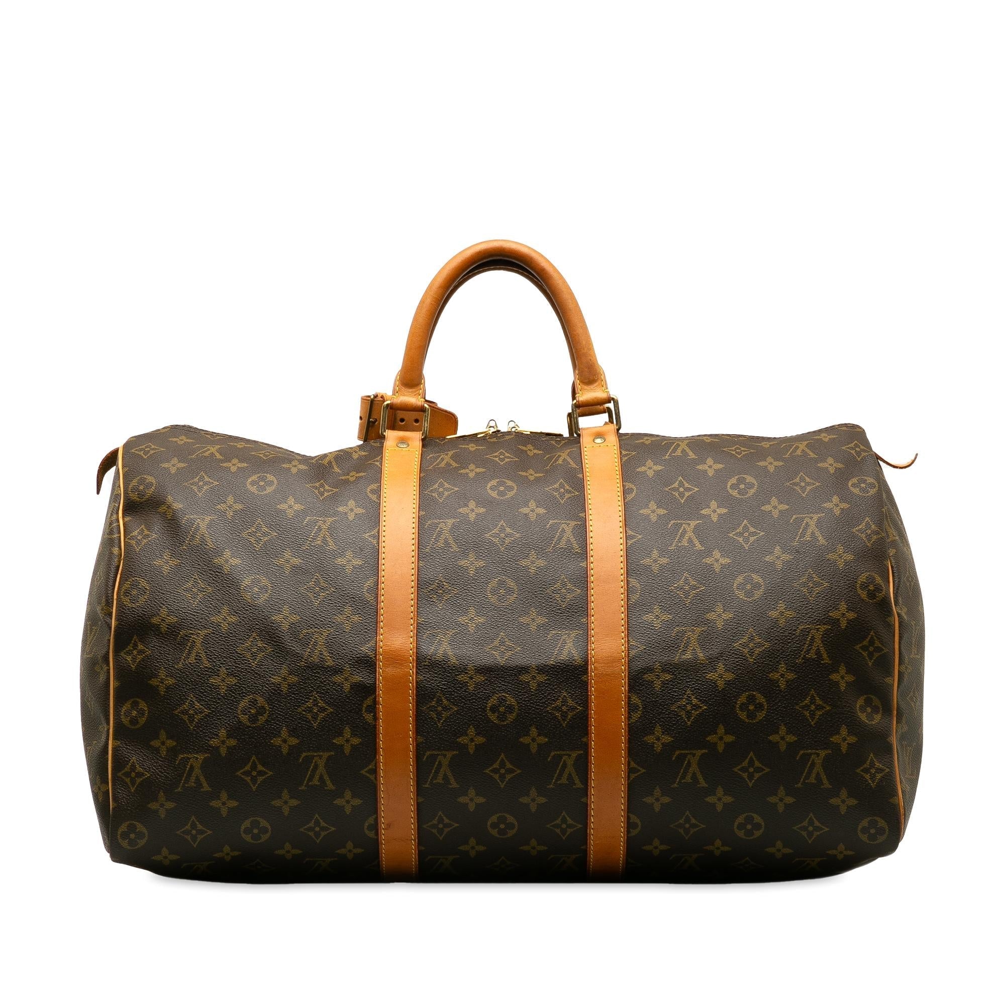 Louis Vuitton Monogram Keepall 50 (SHG-hMubge)