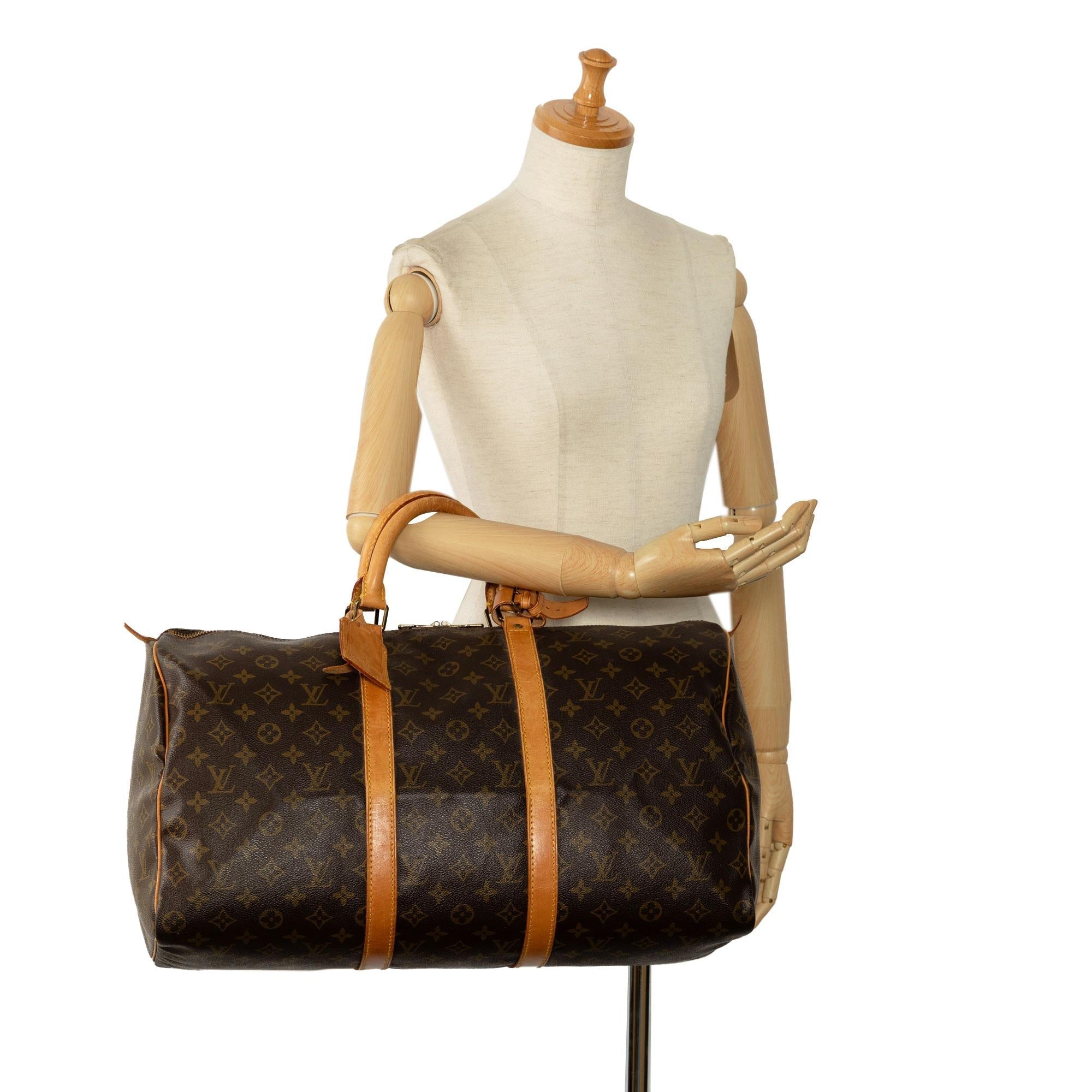 Louis Vuitton Monogram Keepall 50 (SHG-H2KQbn)
