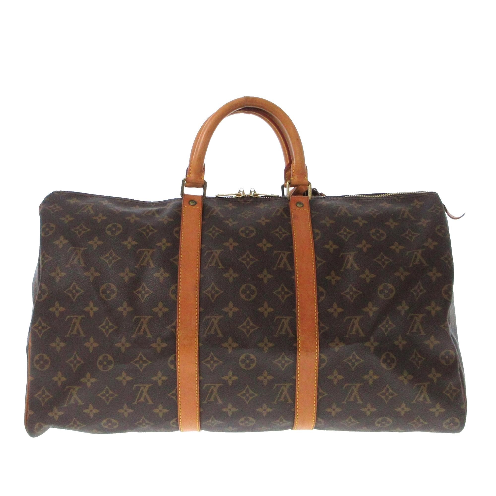 Louis Vuitton Monogram Keepall 50 (SHG-QyV7VZ)