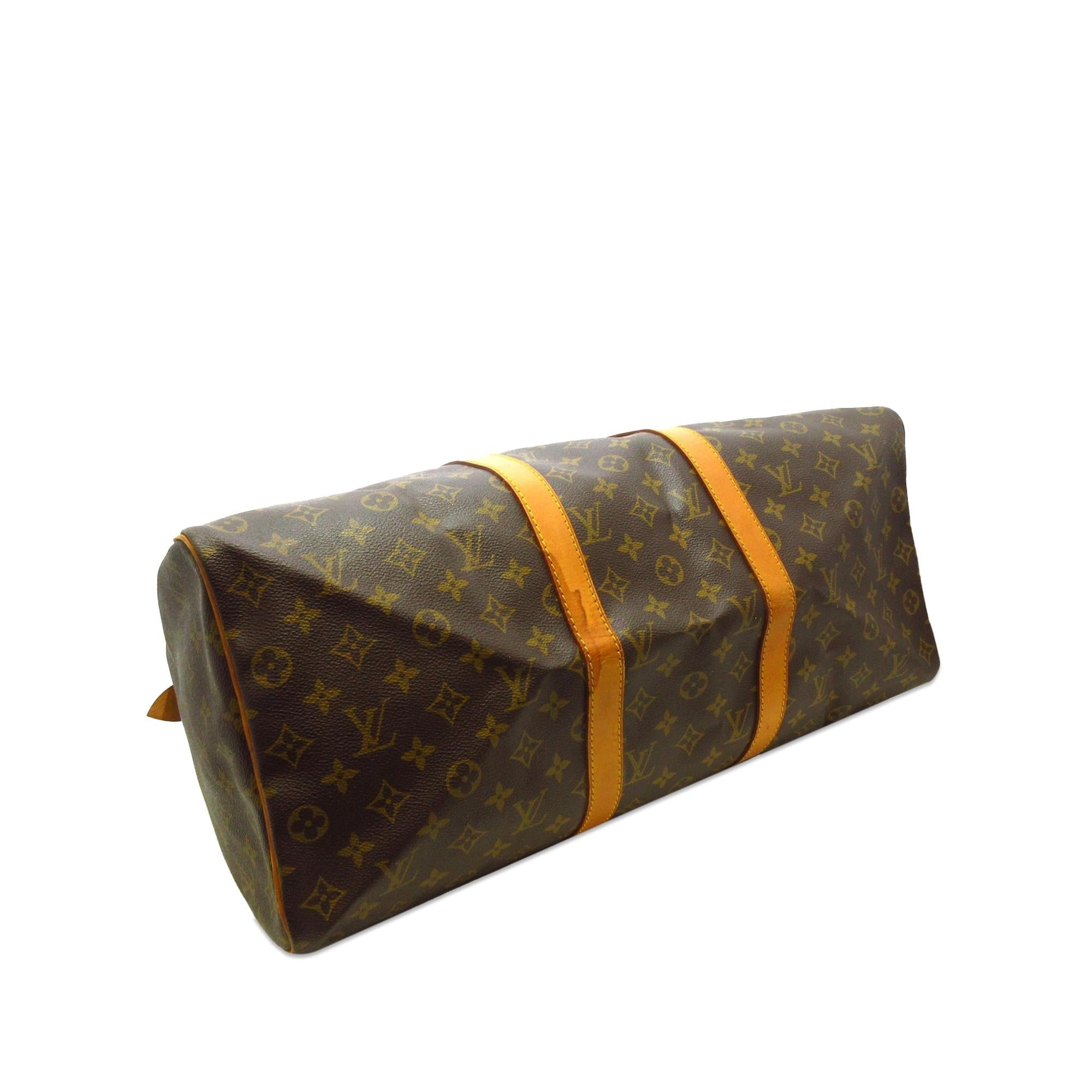 Louis Vuitton Monogram Keepall 50 (SHG-Beddhq)