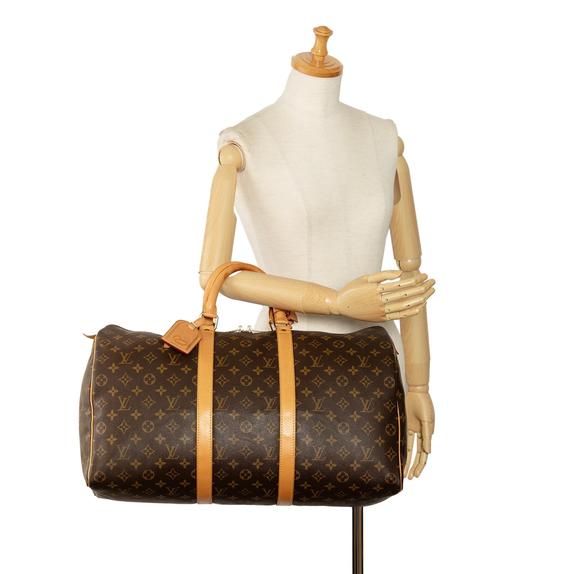 Louis Vuitton Monogram Keepall 50 (SHG-LPqkiM)