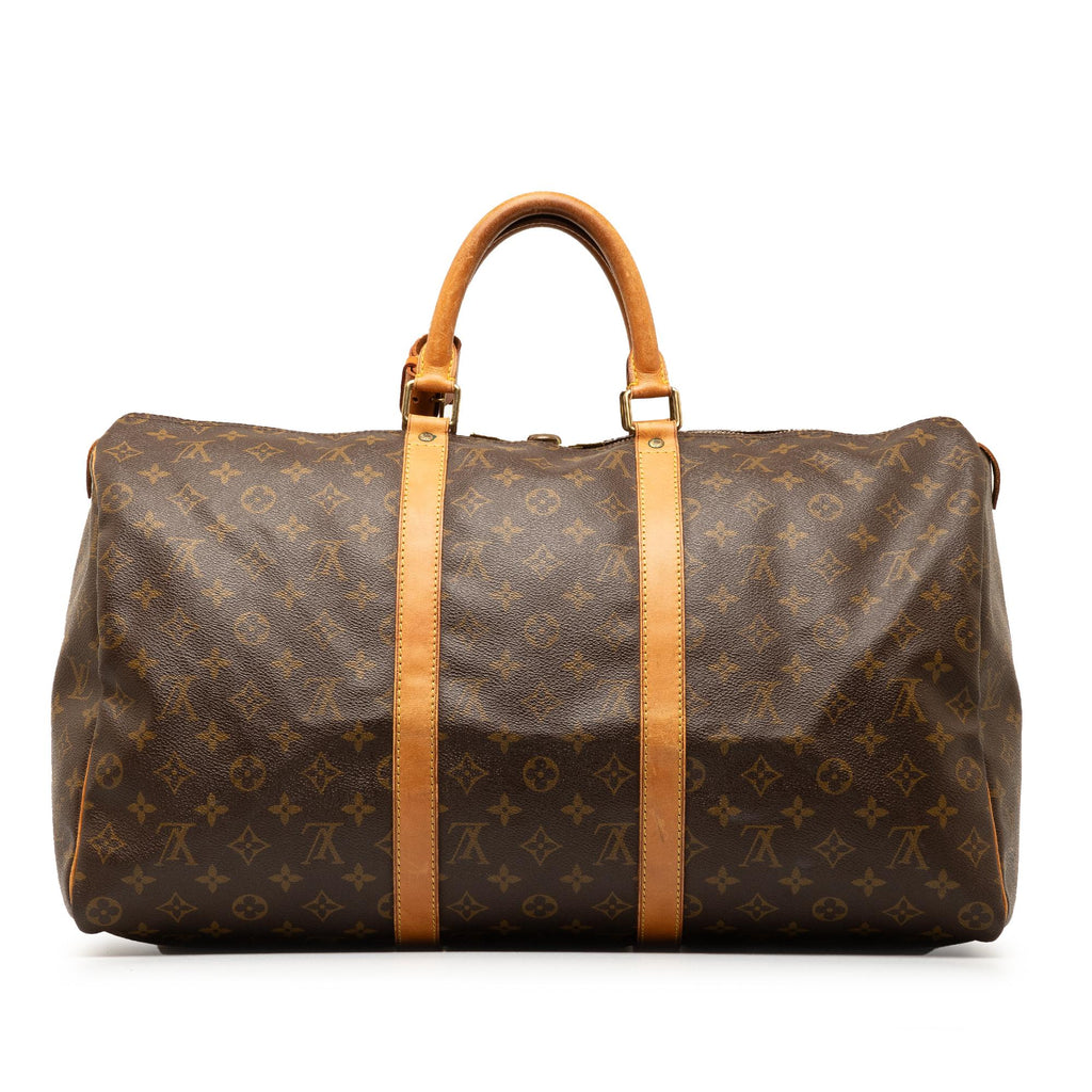 Louis Vuitton Monogram Keepall 50 (SHG-FJRVZt)