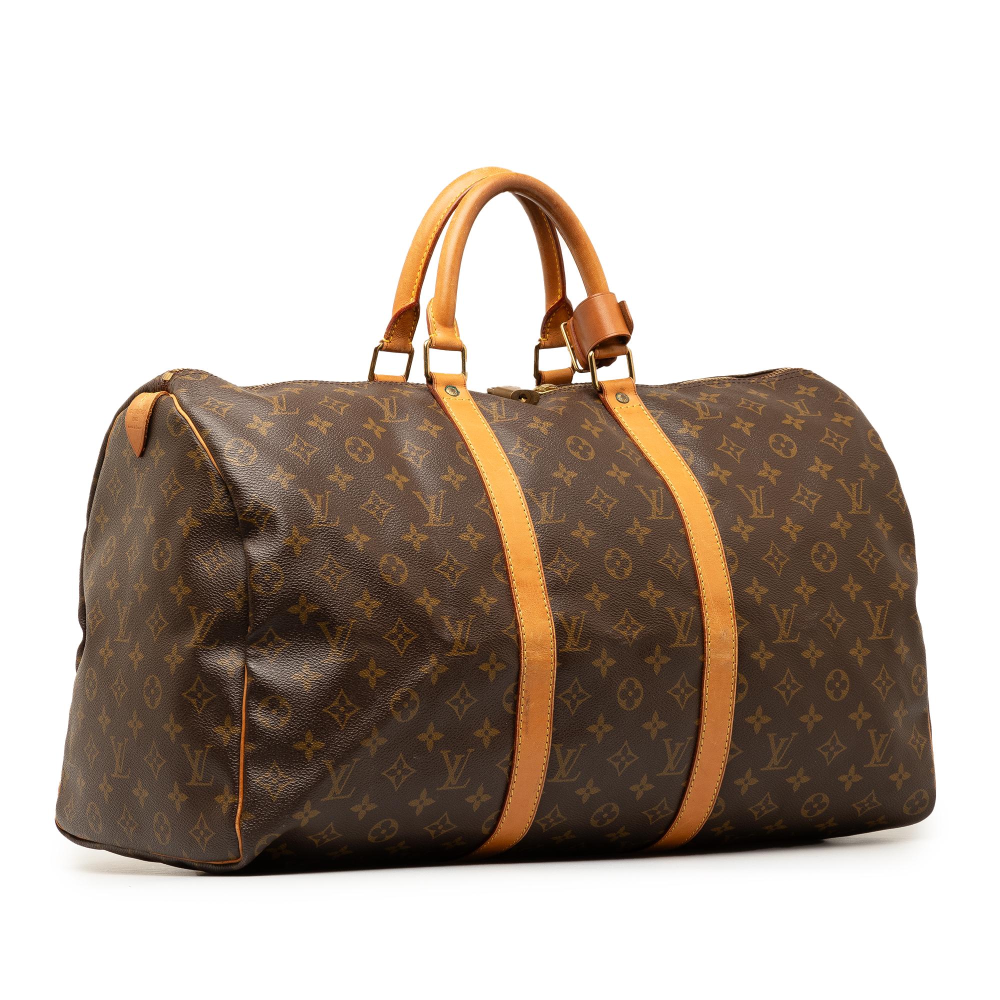 Louis Vuitton Monogram Keepall 50 (SHG-FJRVZt)