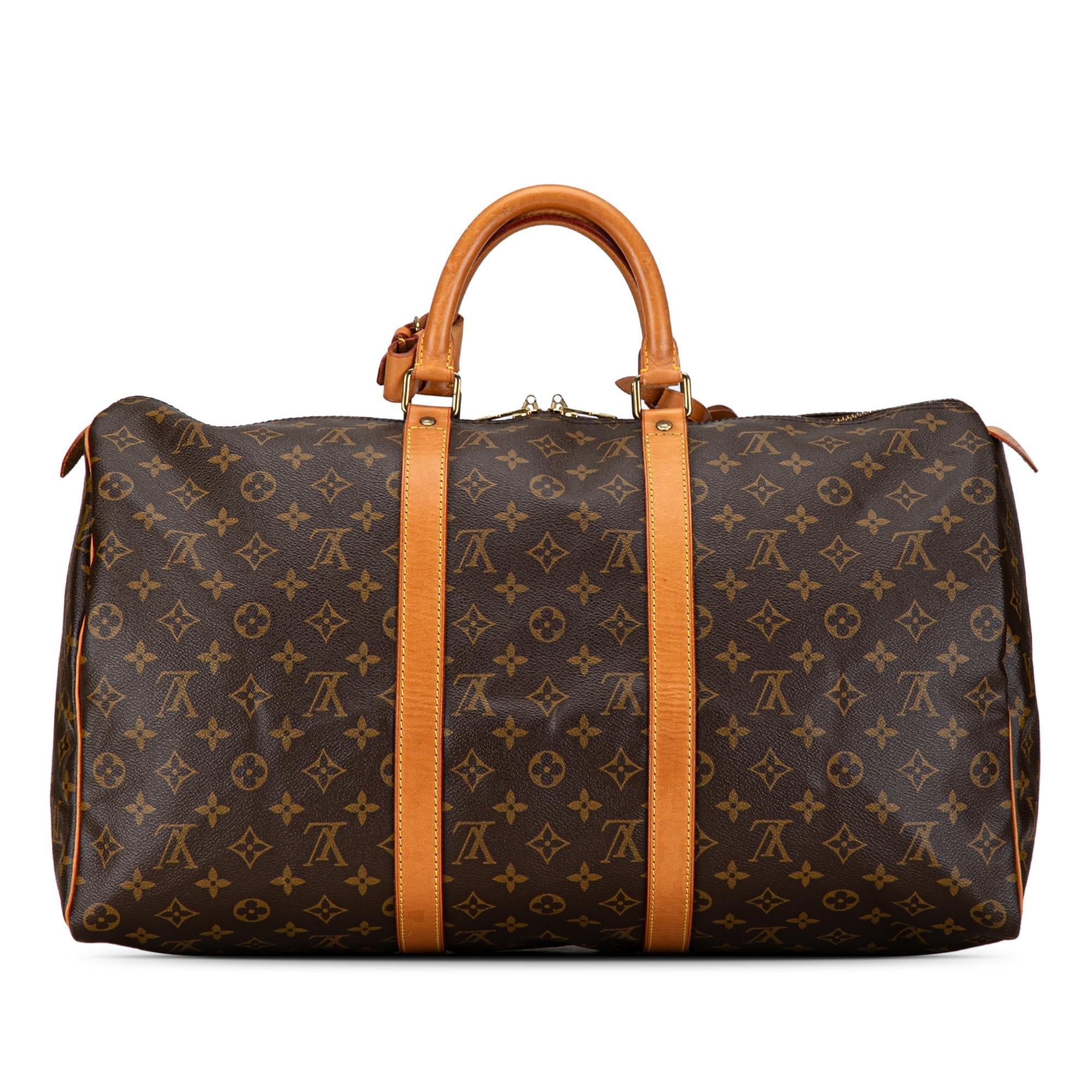 Louis Vuitton Monogram Keepall 50 (SHG-8sdMHU)