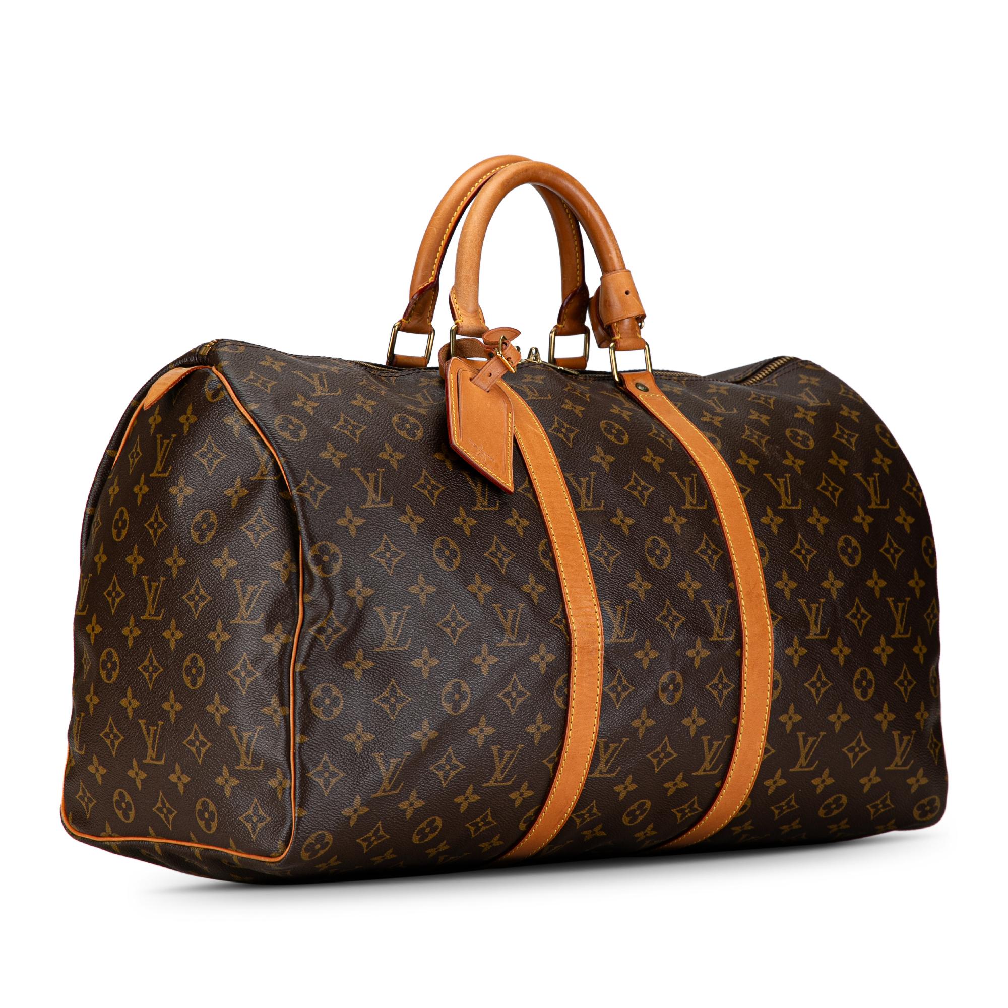 Louis Vuitton Monogram Keepall 50 (SHG-8sdMHU)
