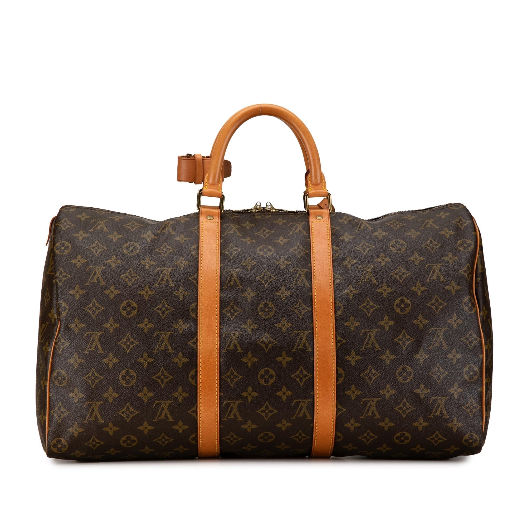 Louis Vuitton Monogram Keepall 50 (SHG-cVG0bL)