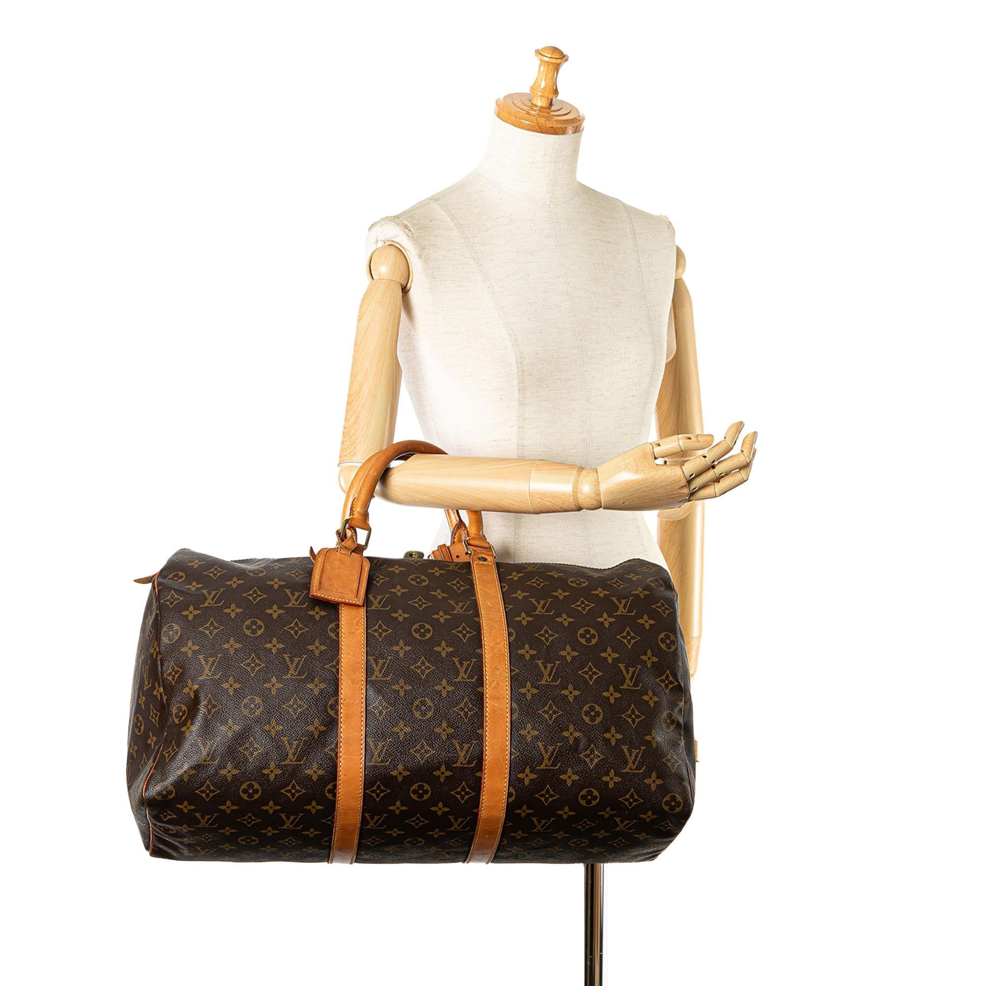 Louis Vuitton Monogram Keepall 50 (SHG-Tv8Pww)