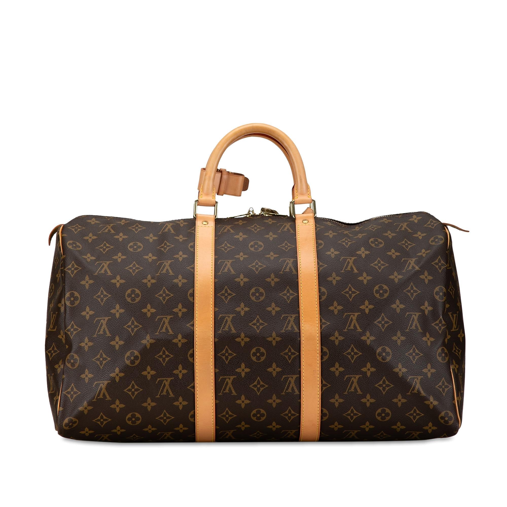 Louis Vuitton Monogram Keepall 50 (SHG-pVean7)