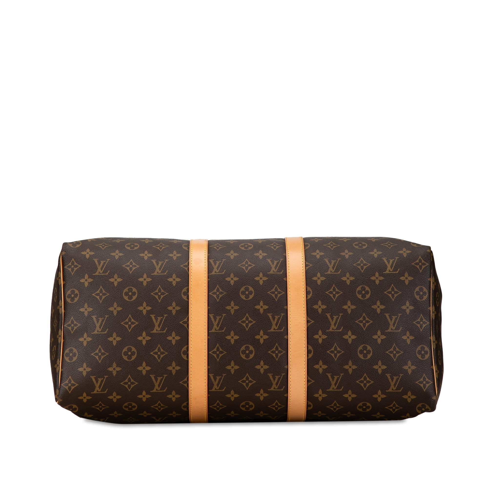 Louis Vuitton Monogram Keepall 50 (SHG-pVean7)