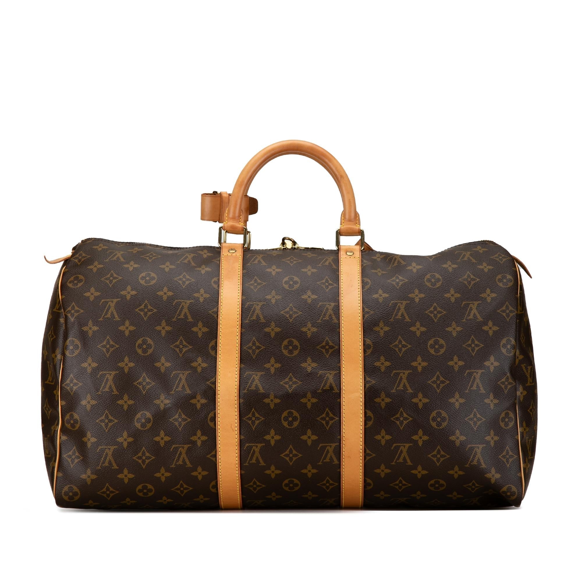 Louis Vuitton Monogram Keepall 50 (SHG-hQdug9)