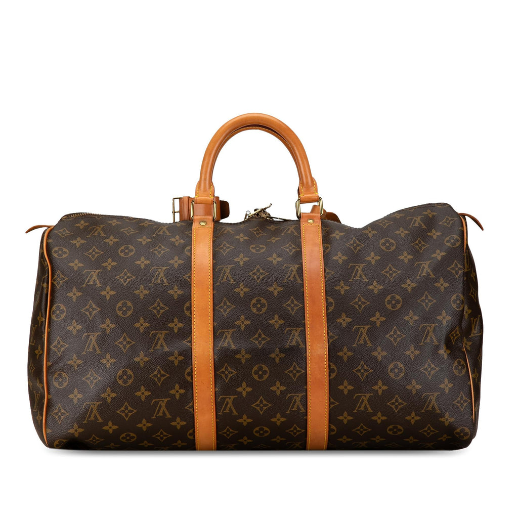 Louis Vuitton Monogram Keepall 50 (SHG-V9v7xK)