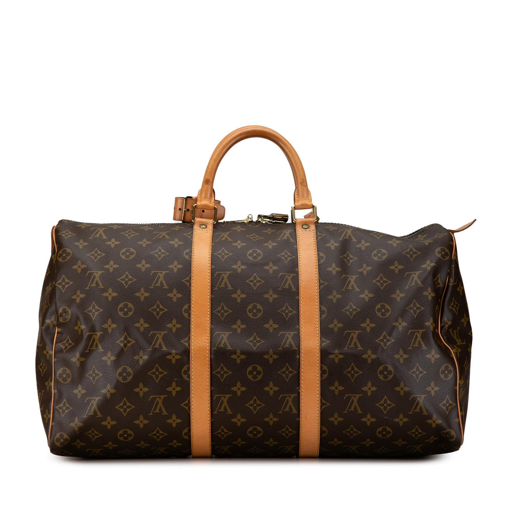 Louis Vuitton Monogram Keepall 50 (SHG-cTkAcL)