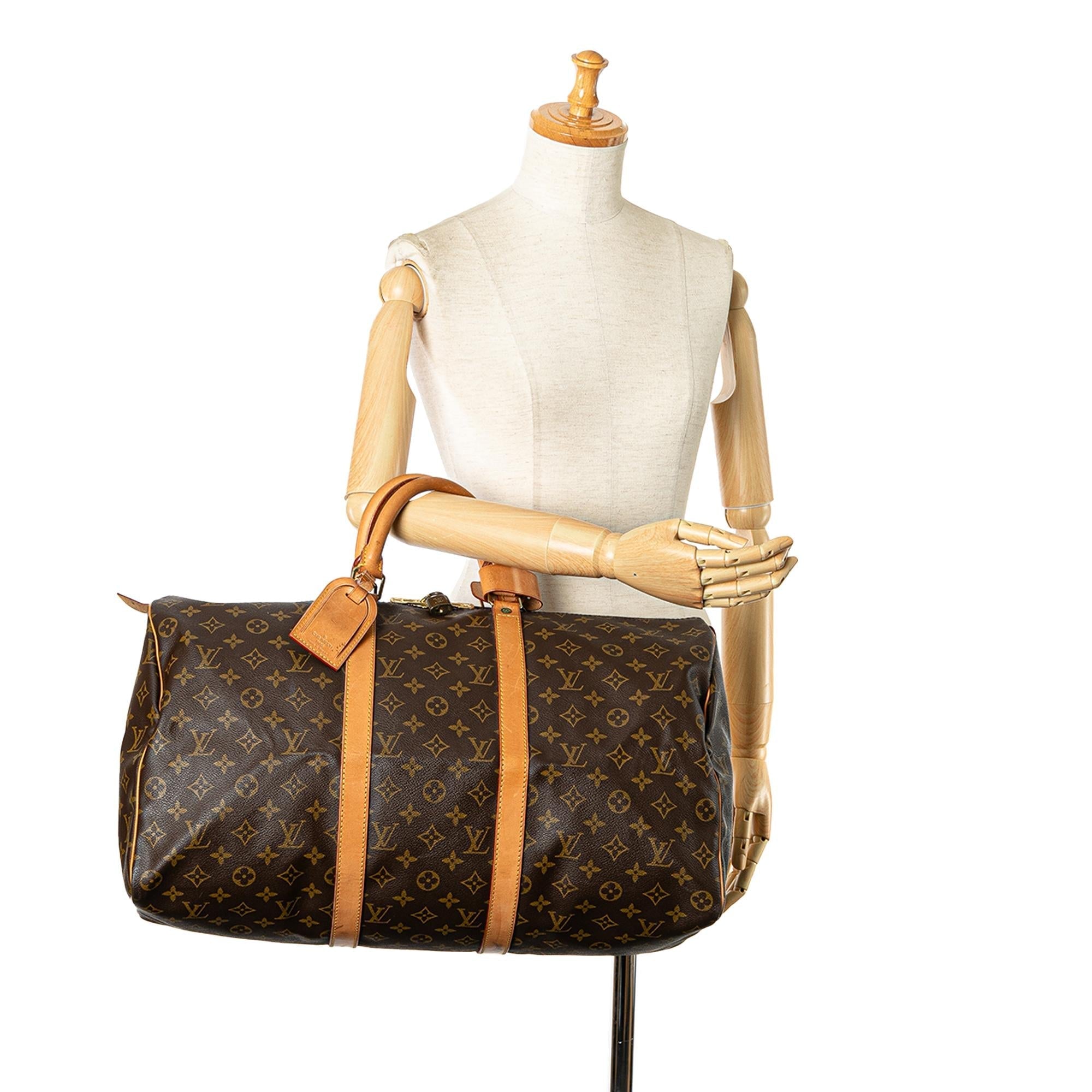 Louis Vuitton Monogram Keepall 50 (SHG-cTkAcL)