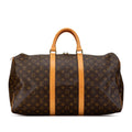 Louis Vuitton Monogram Keepall 50 (SHG-OMzAhA)