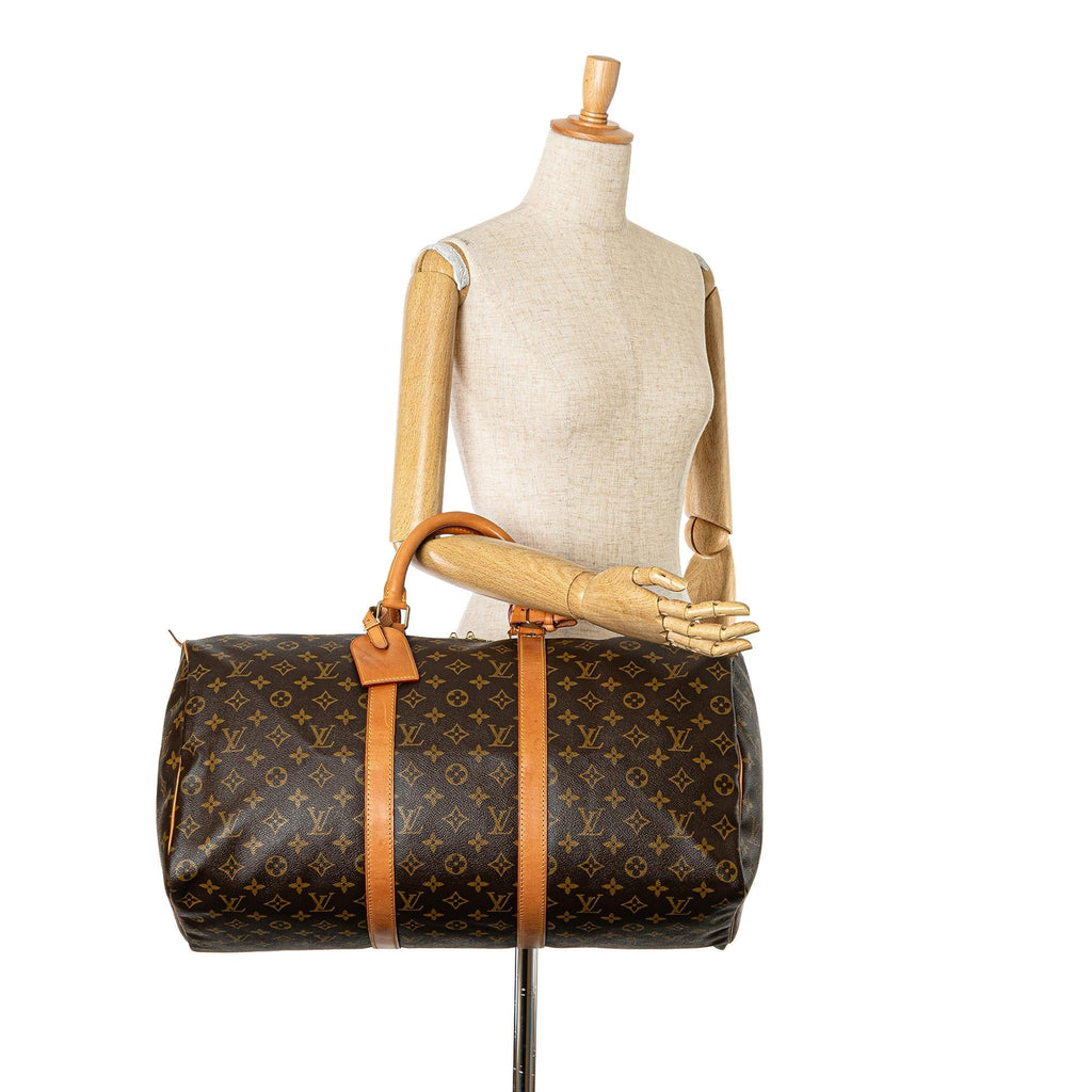 Louis Vuitton Monogram Keepall 50 (SHG-RuLluA)