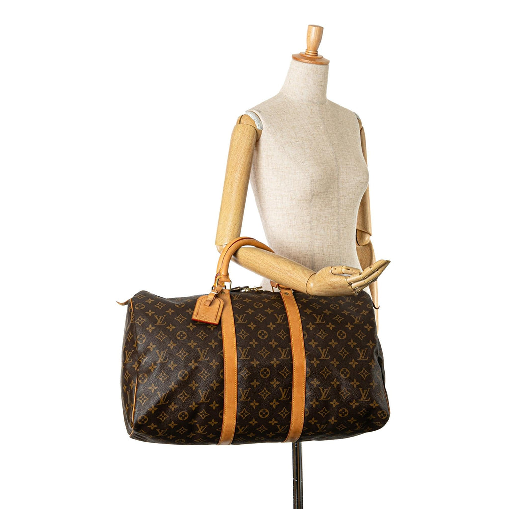 Louis Vuitton Monogram Keepall 50 (SHG-DaQkIC)
