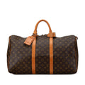 Louis Vuitton Monogram Keepall 50 (SHG-QgAigr)