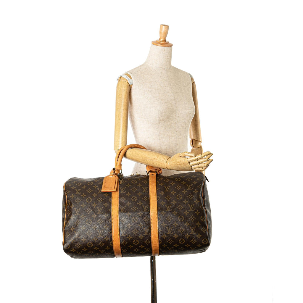 Louis Vuitton Monogram Keepall 50 (SHG-Uw7Ane)