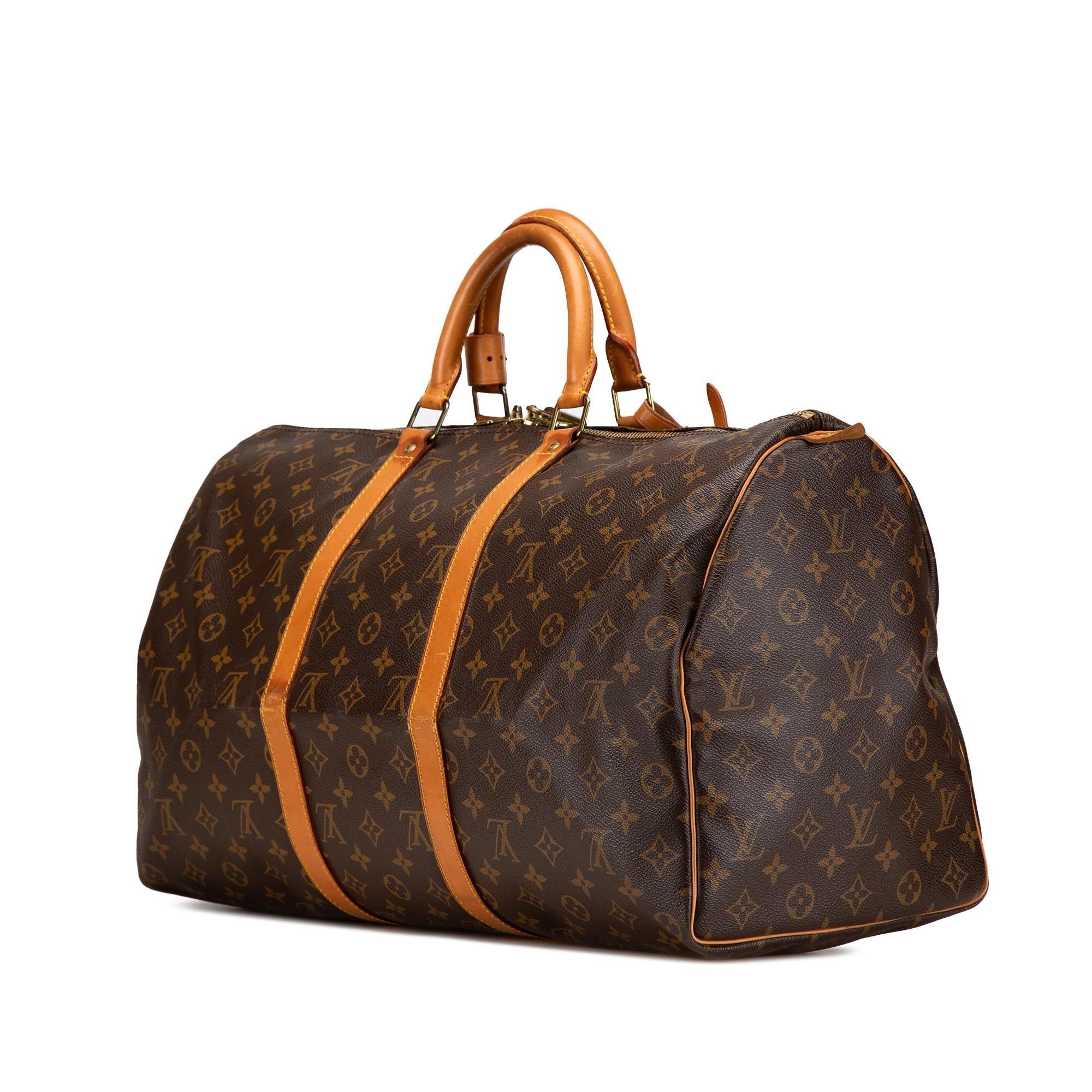 Louis Vuitton Monogram Keepall 50 (SHG-n0iyaD)