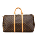 Louis Vuitton Monogram Keepall 50 (SHG-SIdpGk)