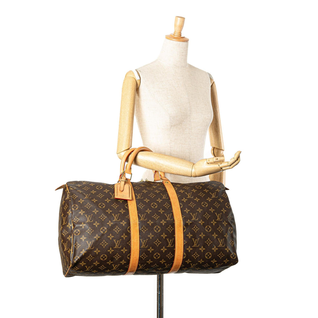 Louis Vuitton Monogram Keepall 50