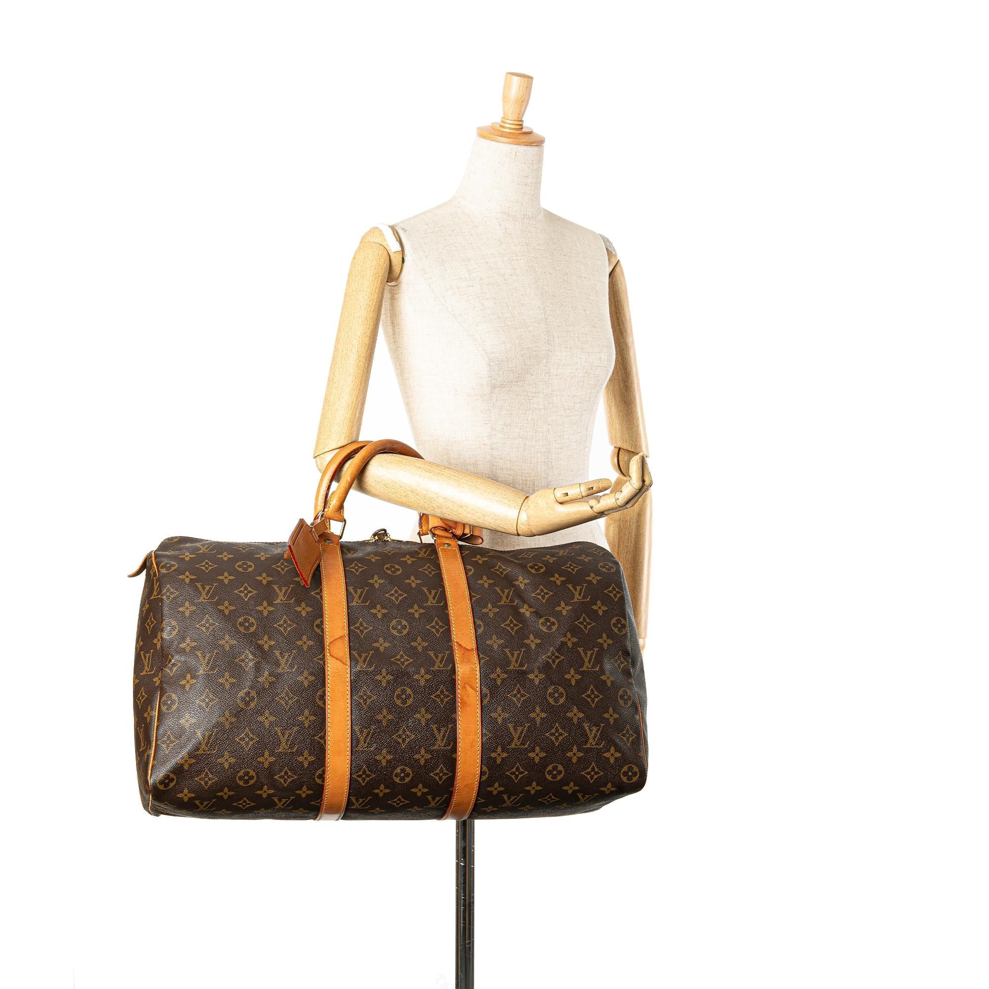 Louis Vuitton Monogram Keepall 50