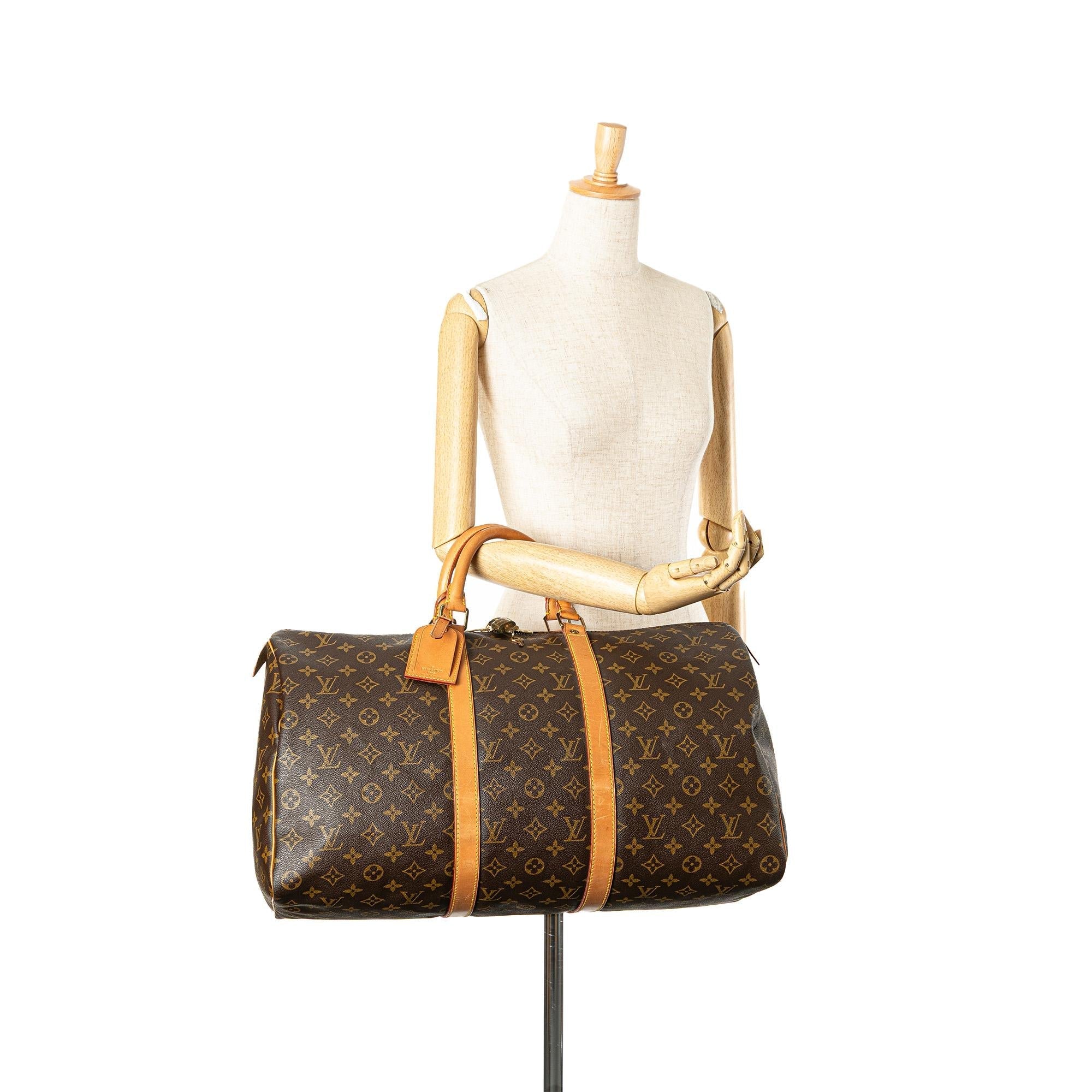 Louis Vuitton Monogram Keepall 50