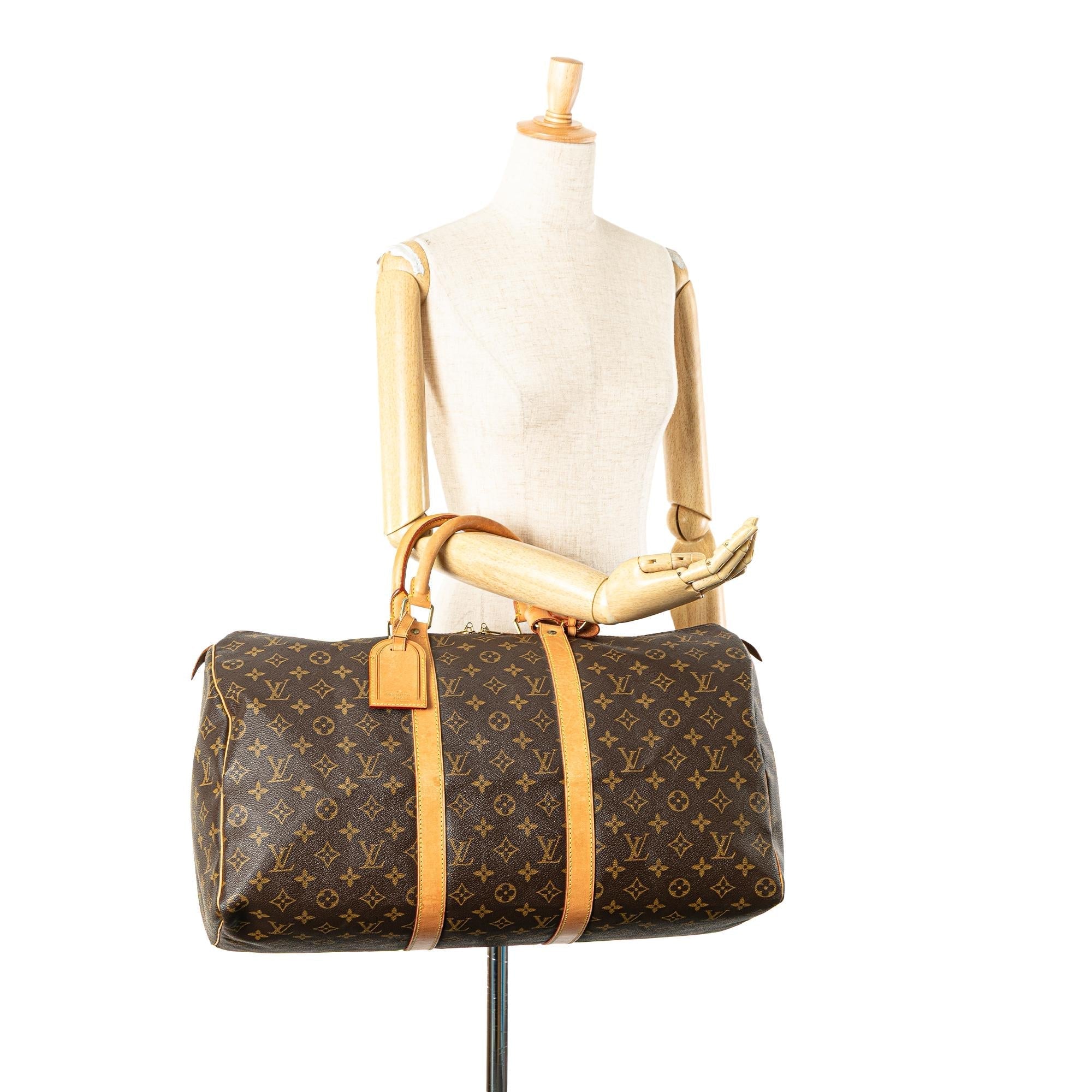 Louis Vuitton Monogram Keepall 50