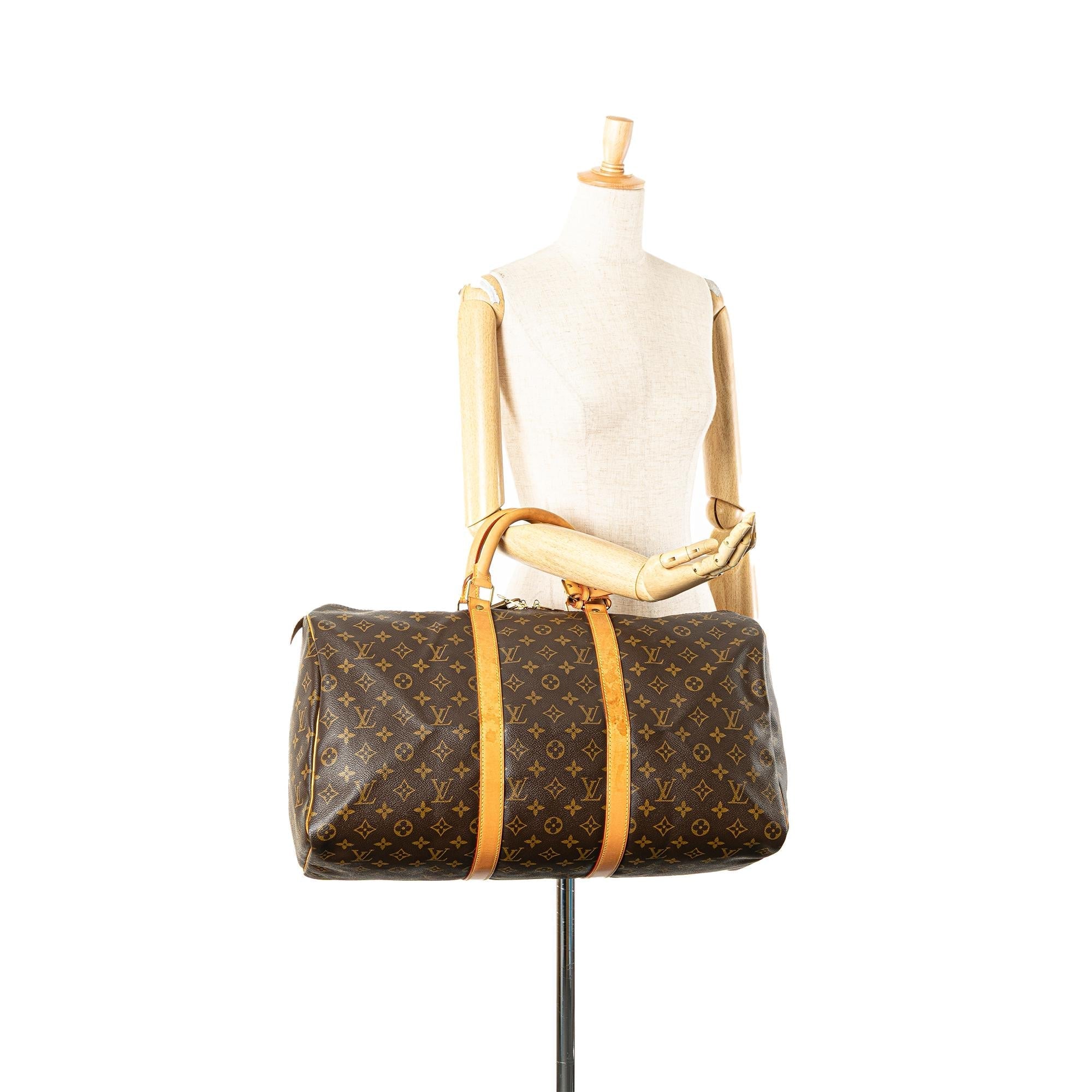 Louis Vuitton Monogram Keepall 50