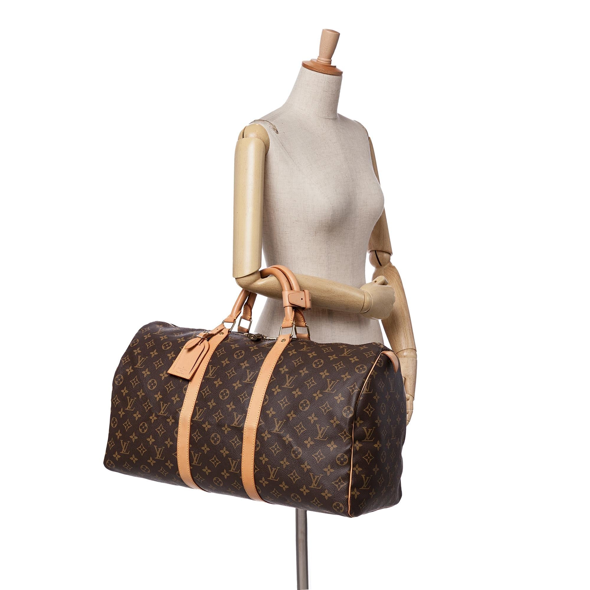 Louis Vuitton Monogram Keepall 50