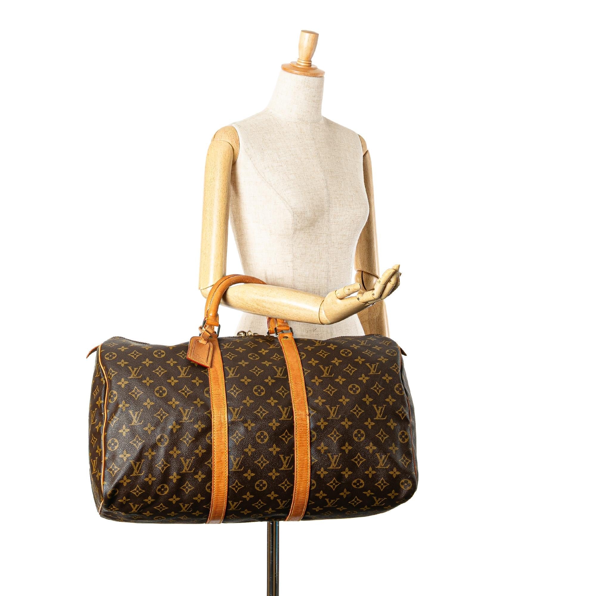 Louis Vuitton Monogram Keepall 50
