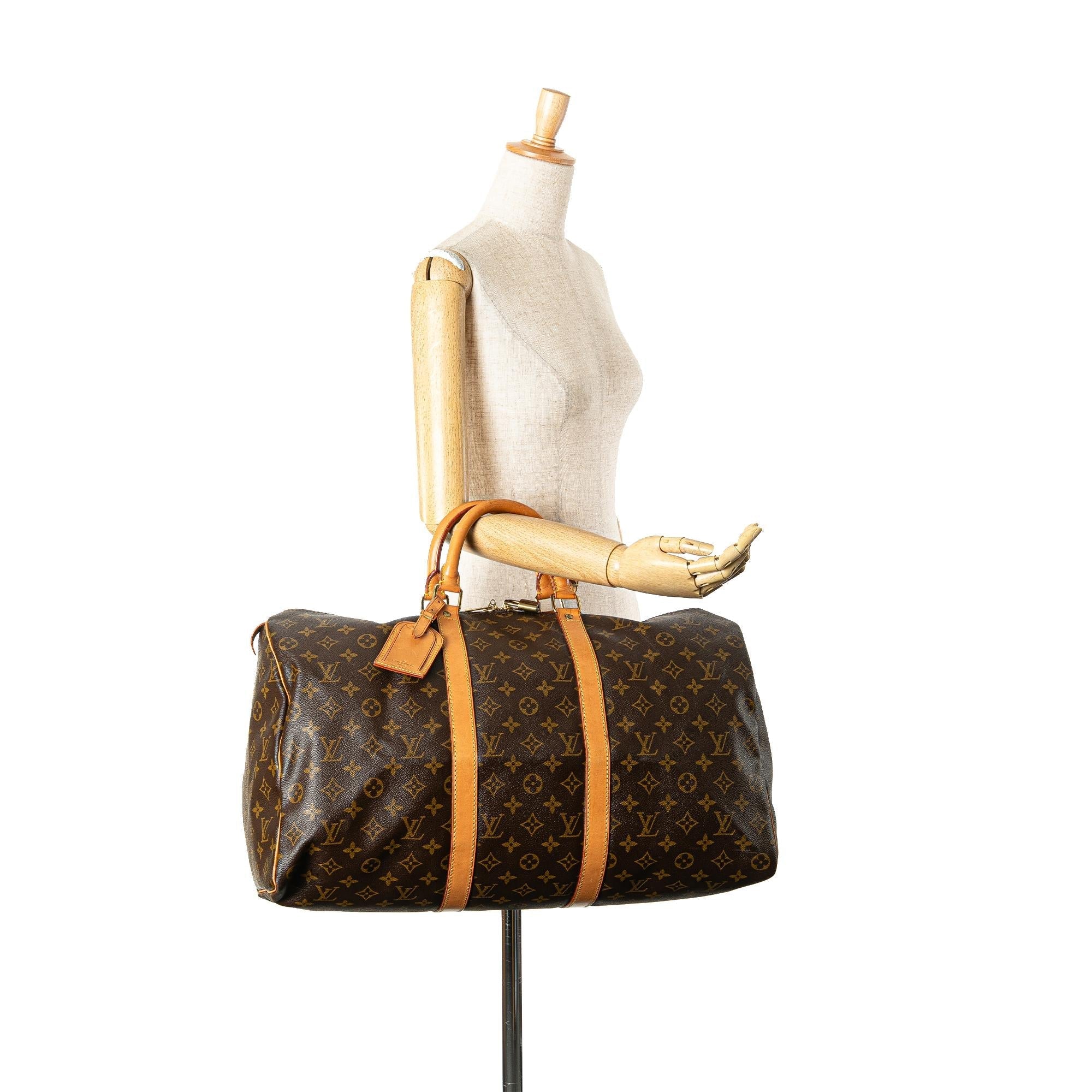 Louis Vuitton Monogram Keepall 50