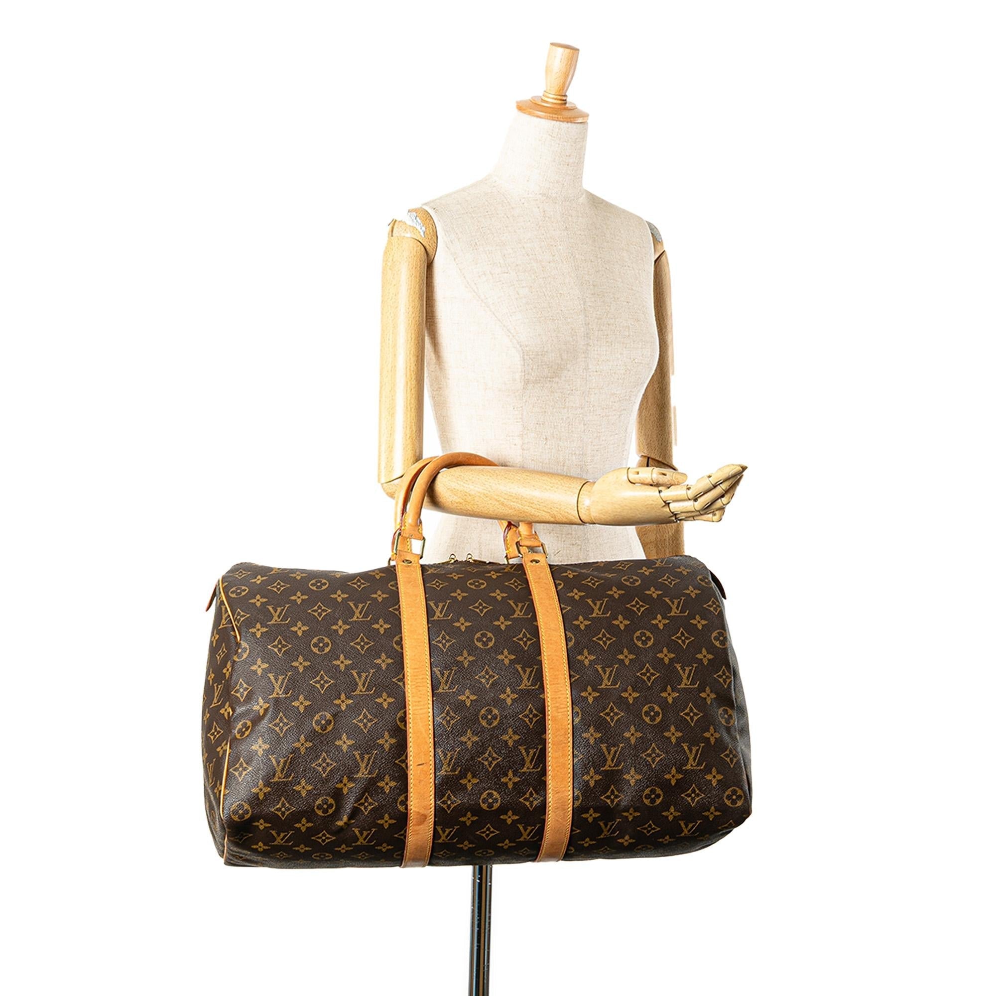 Louis Vuitton Monogram Keepall 50