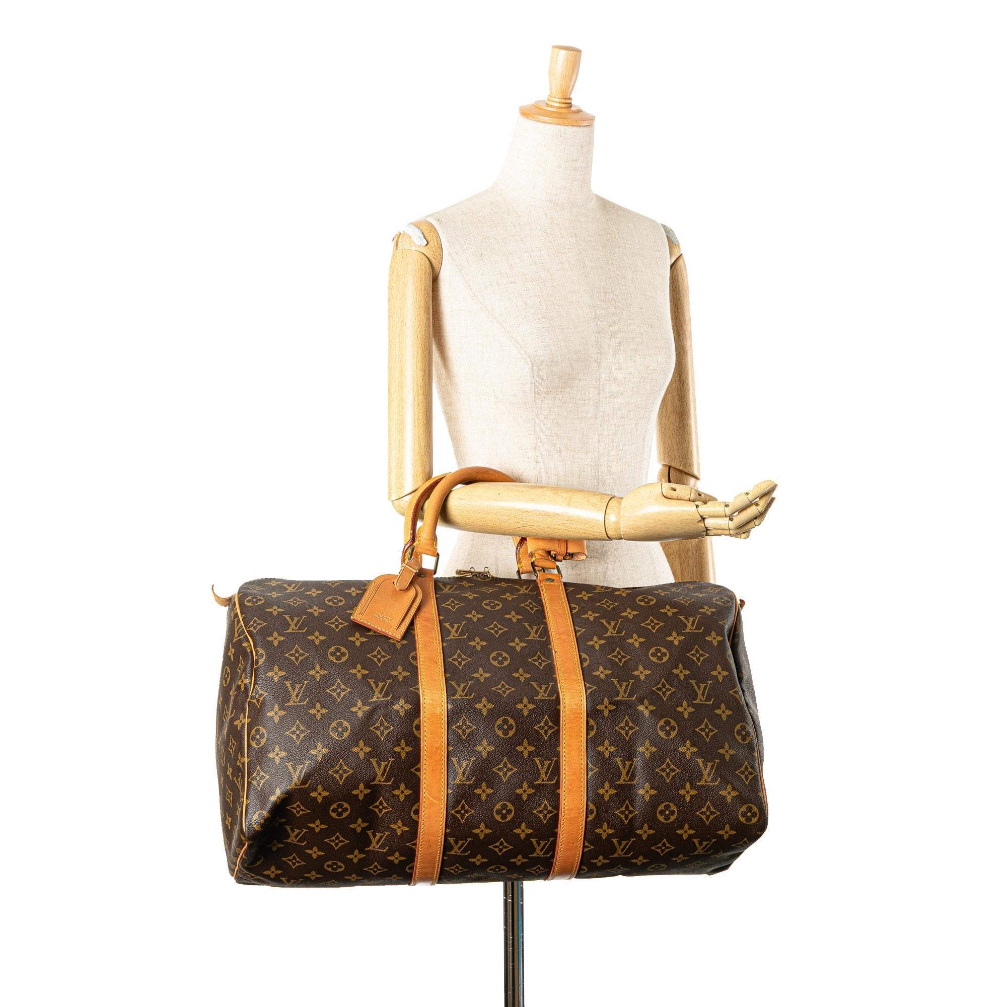 Louis Vuitton Monogram Keepall 50