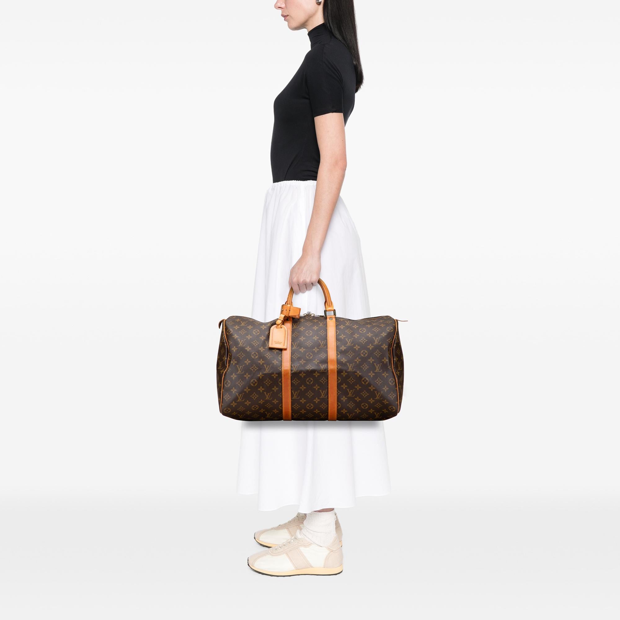 Louis Vuitton Monogram Keepall 50