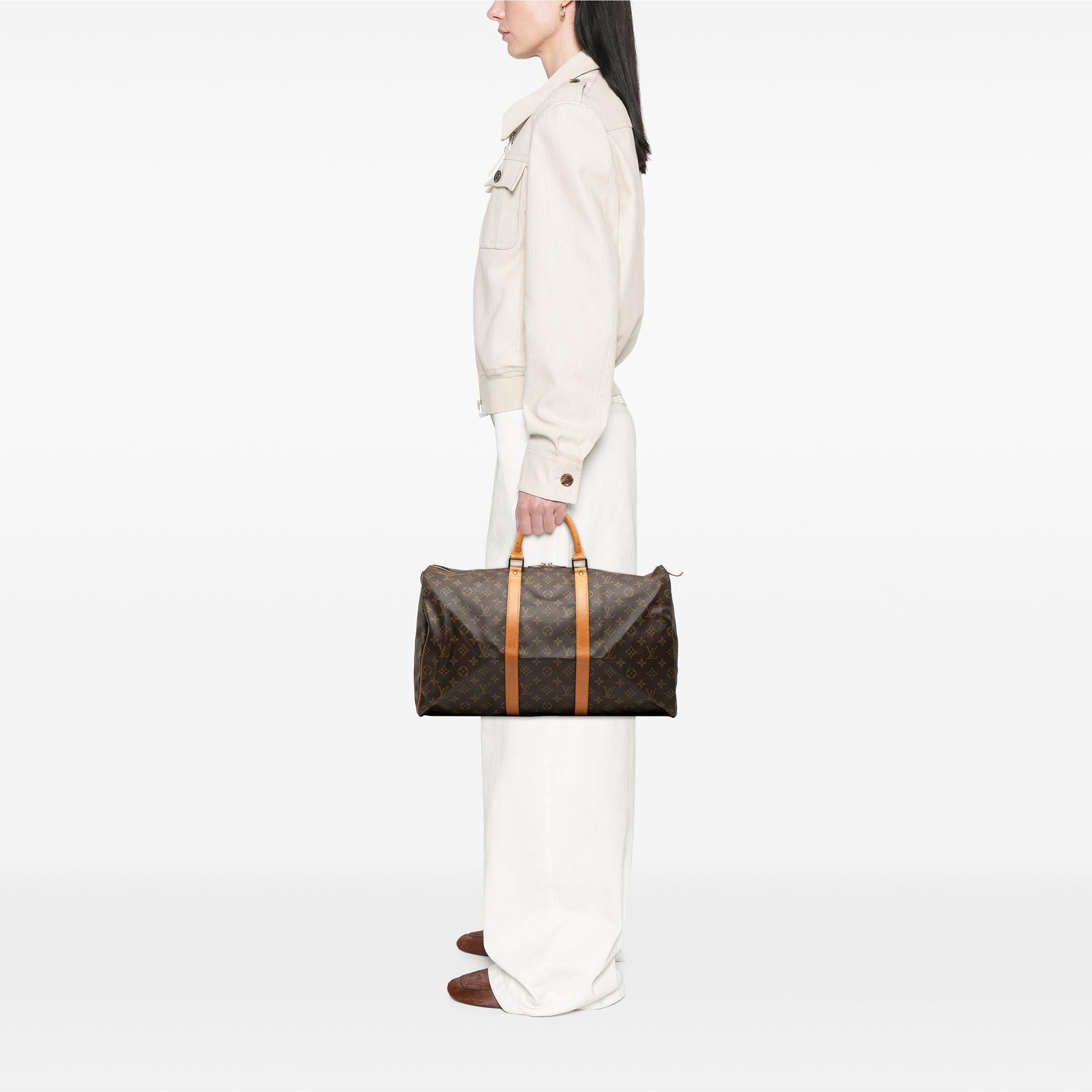 Louis Vuitton Monogram Keepall 50