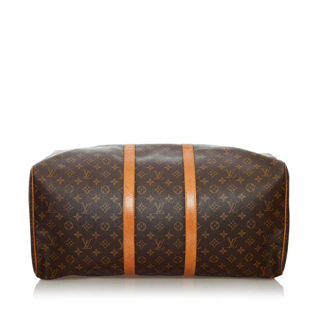 Louis Vuitton Monogram Keepall 55 (SHG-28547)