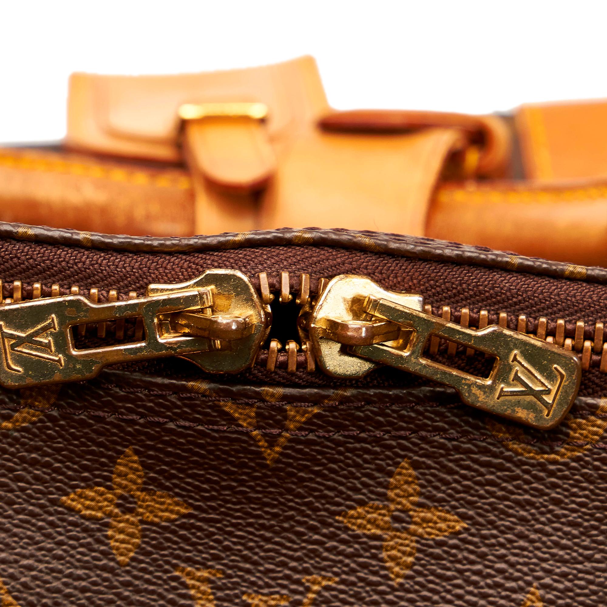 Louis Vuitton Monogram Keepall 55 (SHG-28547)