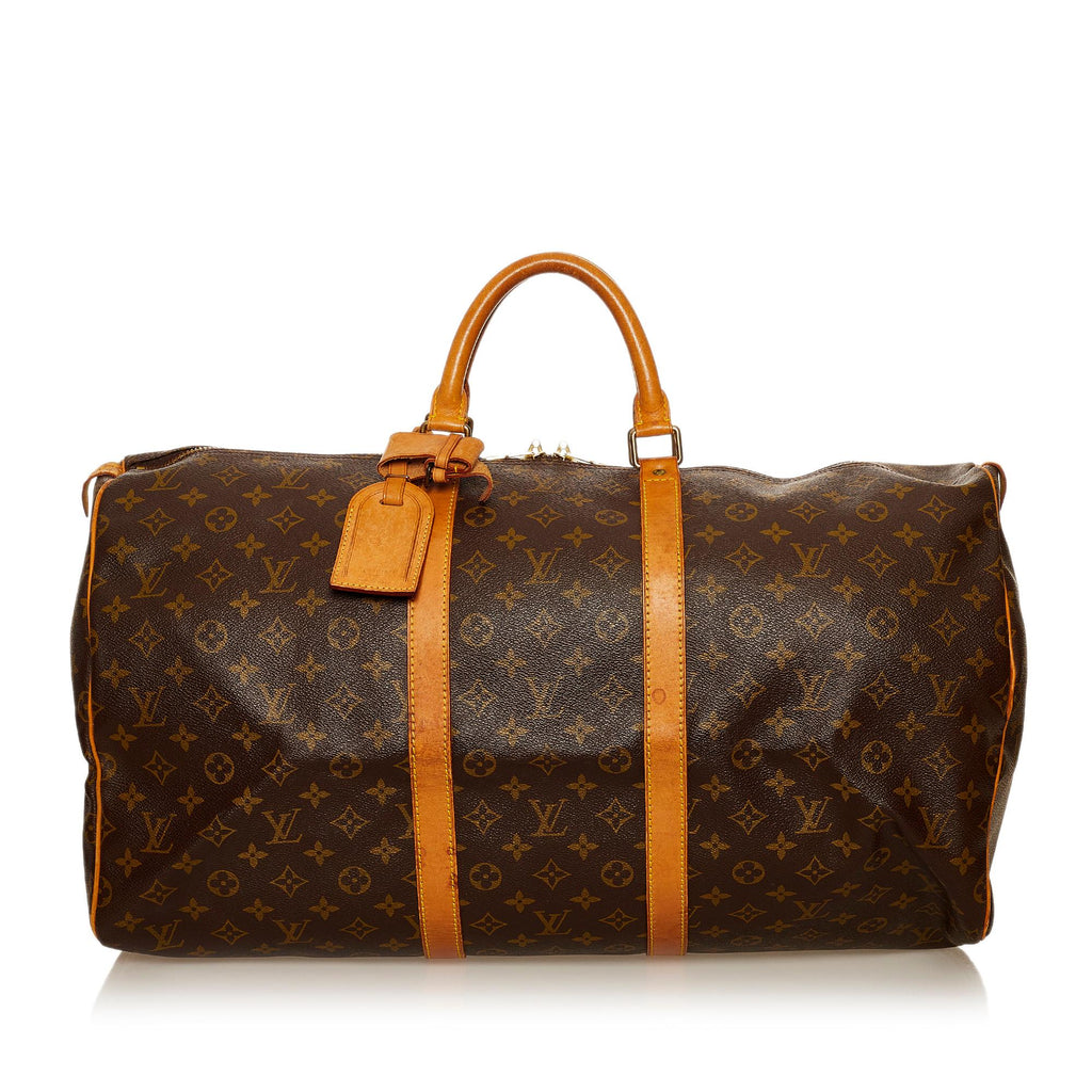Louis Vuitton Monogram Keepall 55 (SHG-29508)