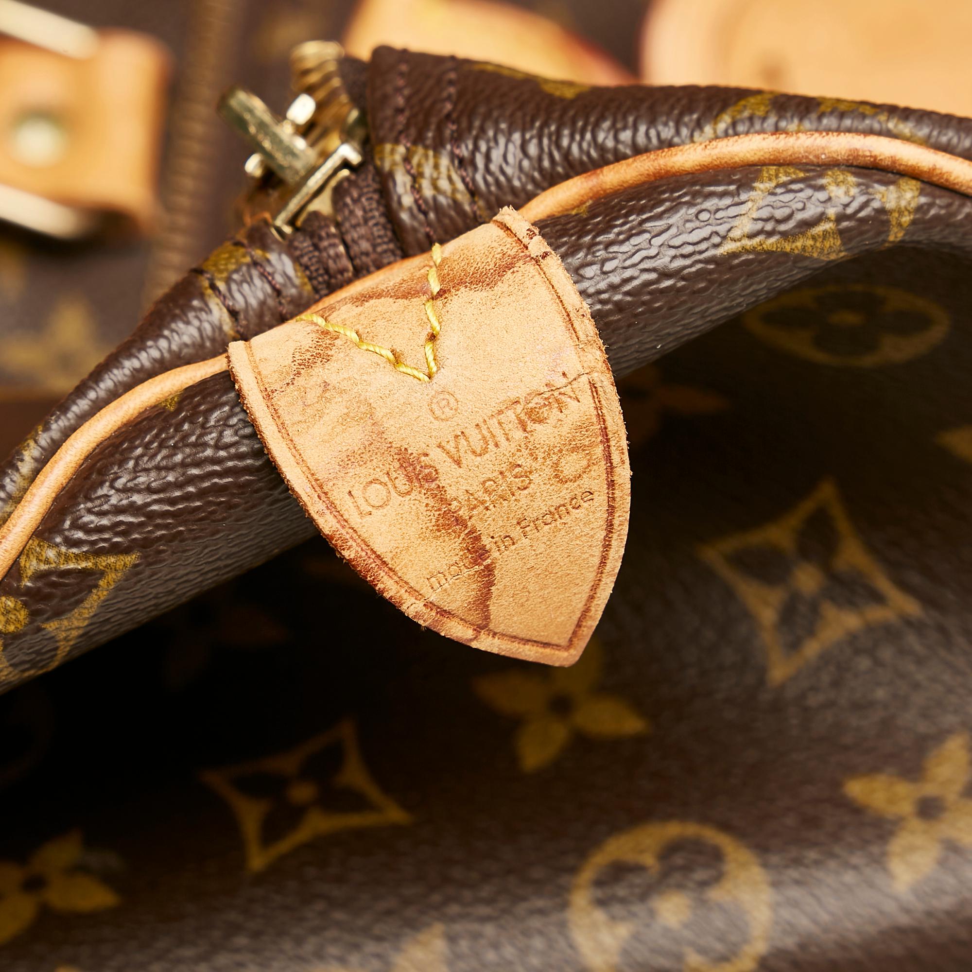 Louis Vuitton Monogram Keepall 55 (SHG-29508)