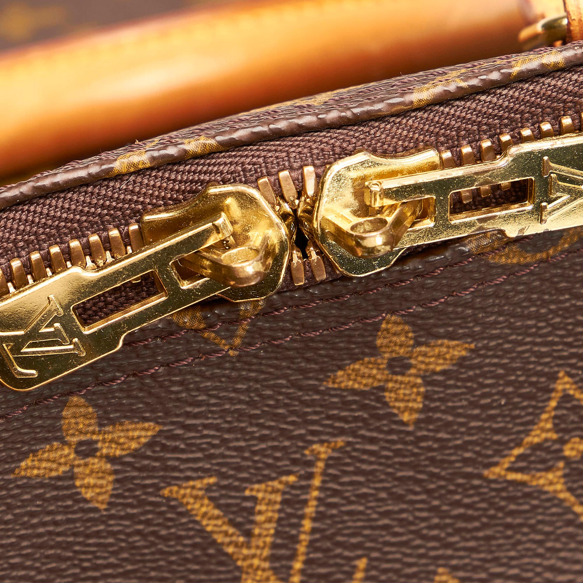 Louis Vuitton Monogram Keepall 55 (SHG-29855)
