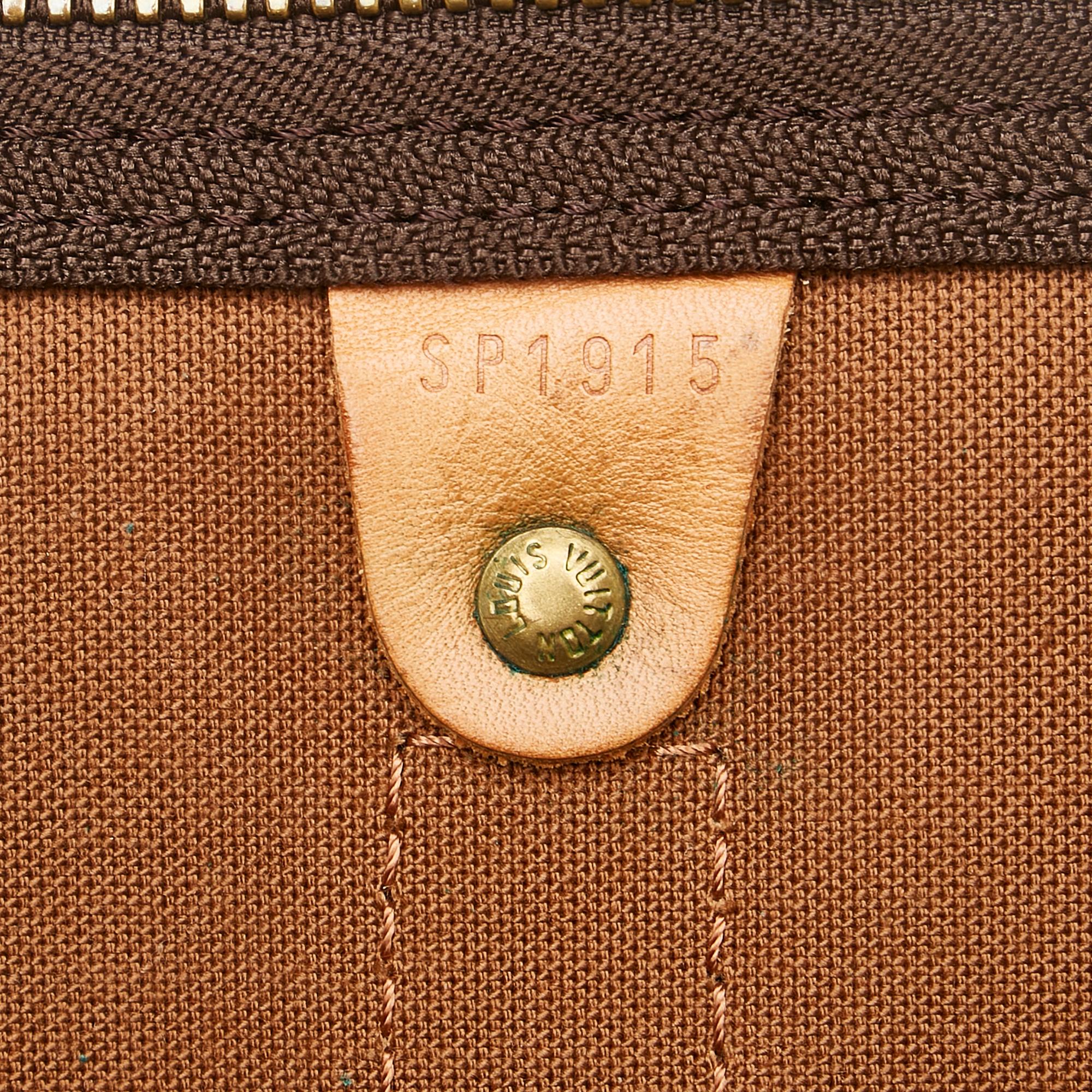 Louis Vuitton Monogram Keepall 55 (SHG-34883)