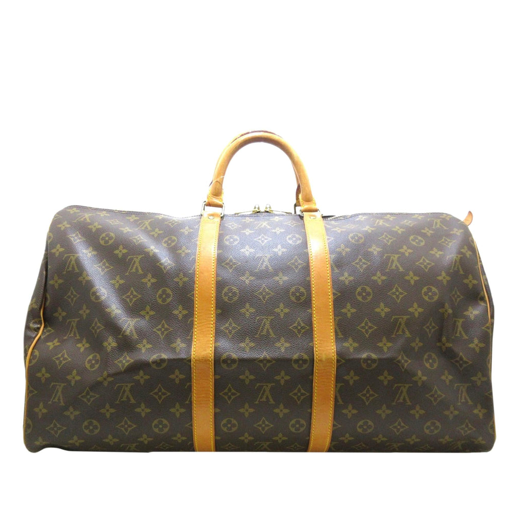 Louis Vuitton Monogram Keepall 55 (SHG-35053)