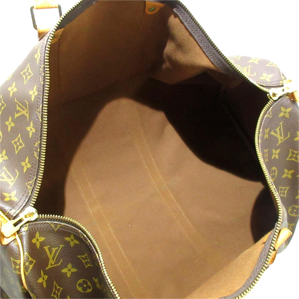 Louis Vuitton Monogram Keepall 55 (SHG-35053)
