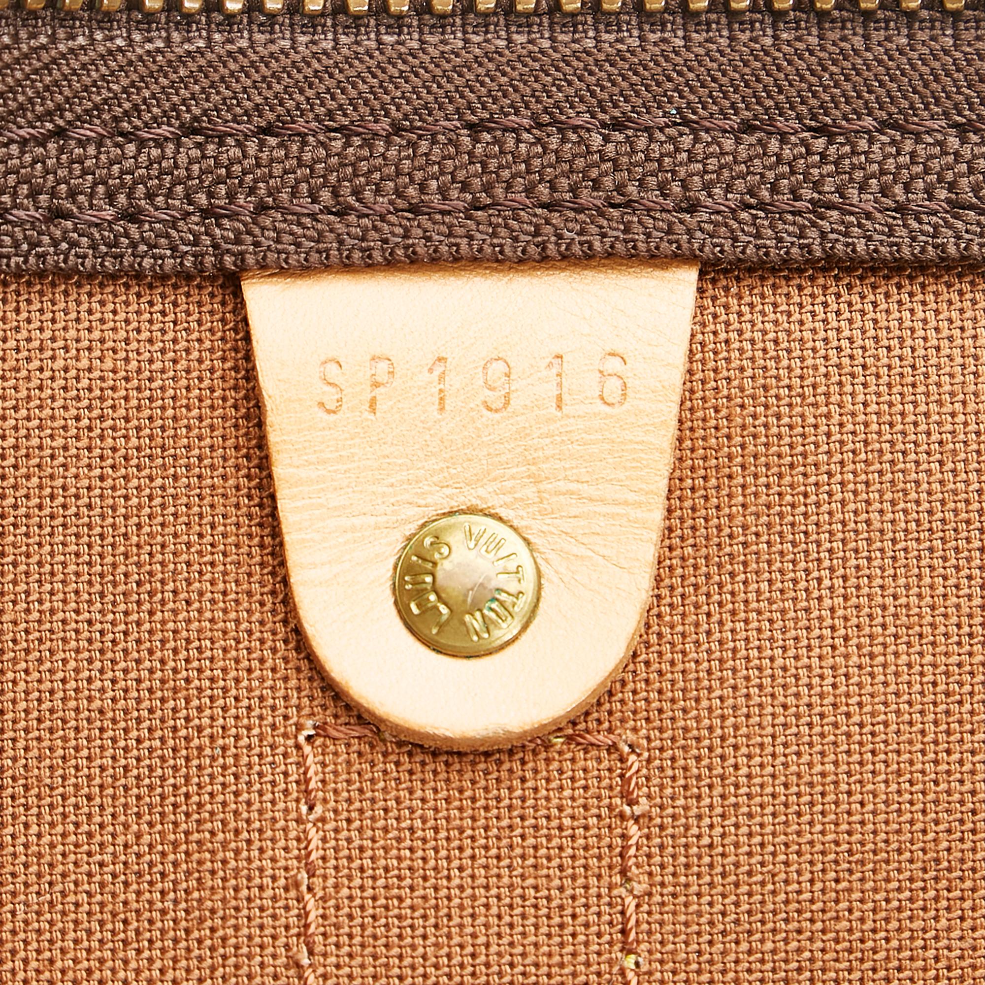 Louis Vuitton Monogram Keepall 55 (SHG-35255)