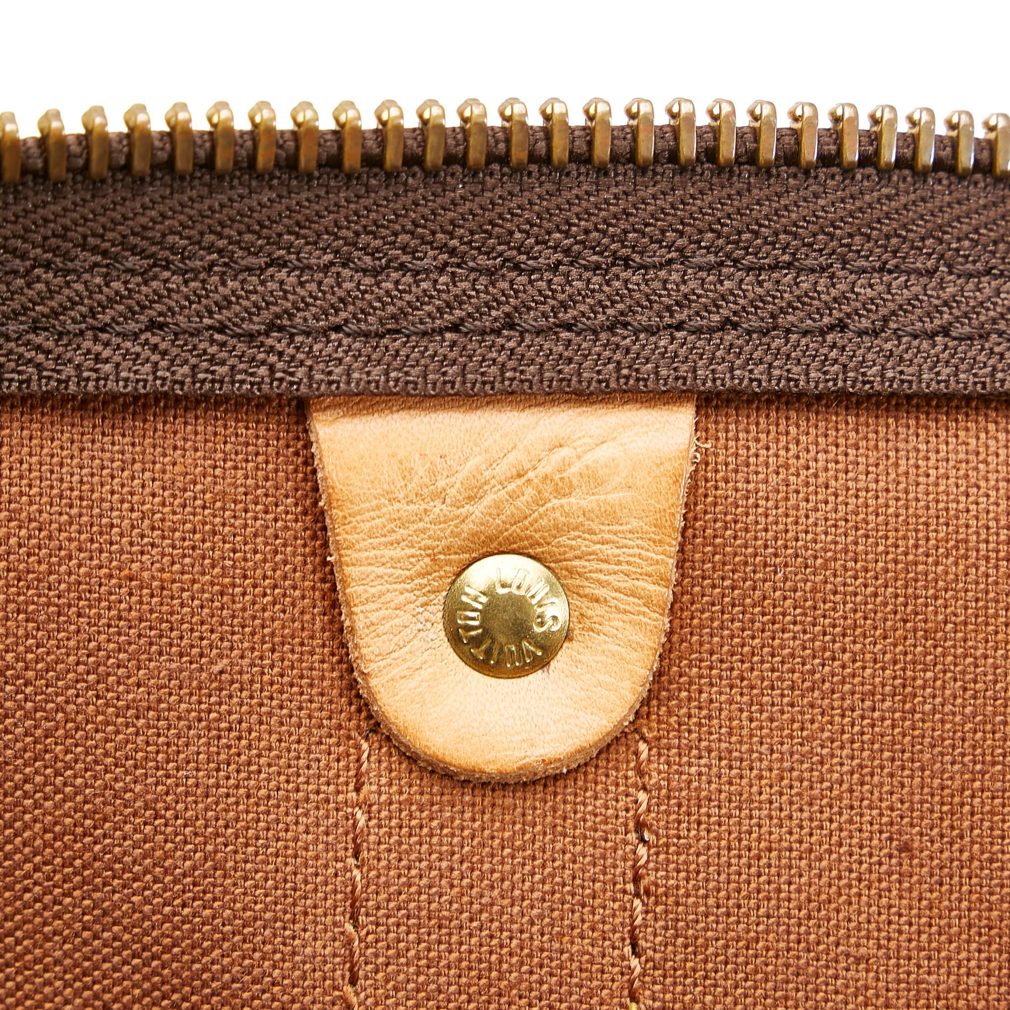 Louis Vuitton Monogram Keepall 55 (SHG-36003)