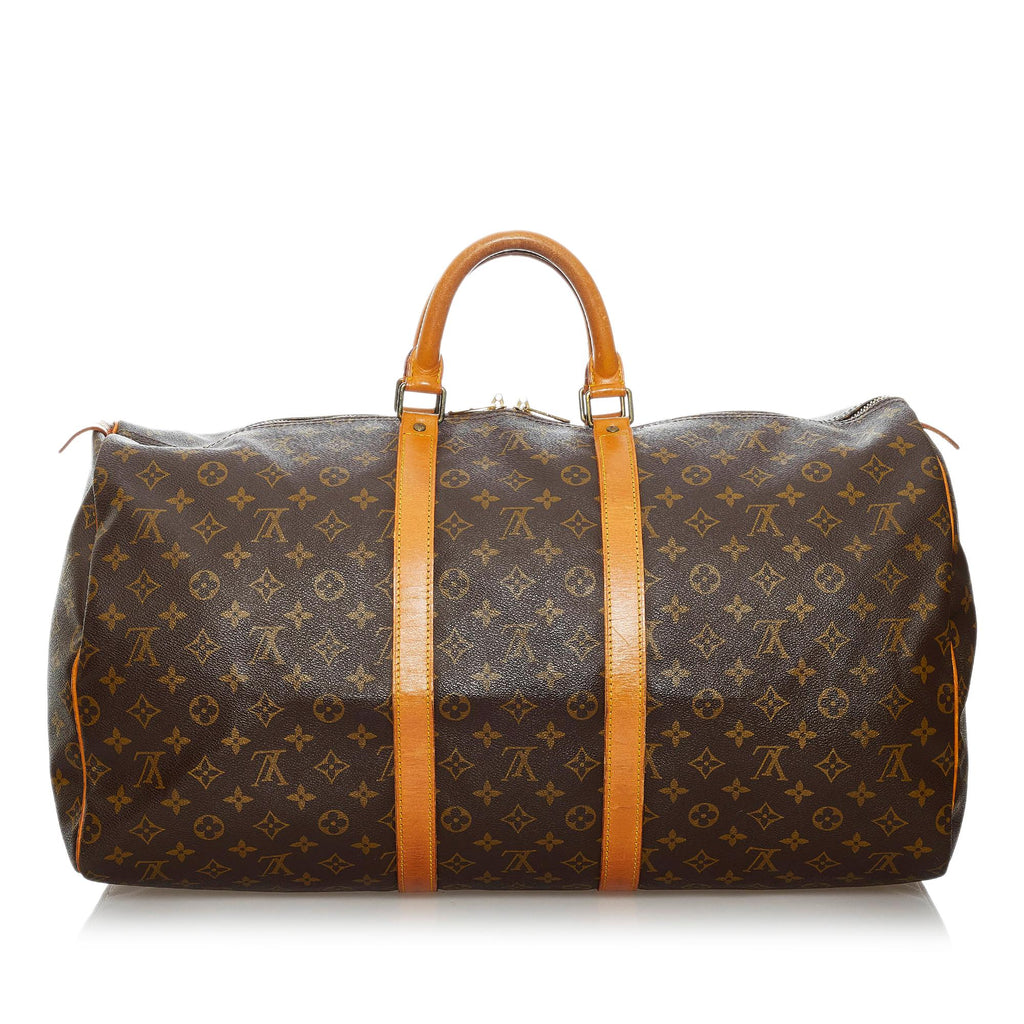 Louis Vuitton Monogram Keepall 55 (SHG-36328)
